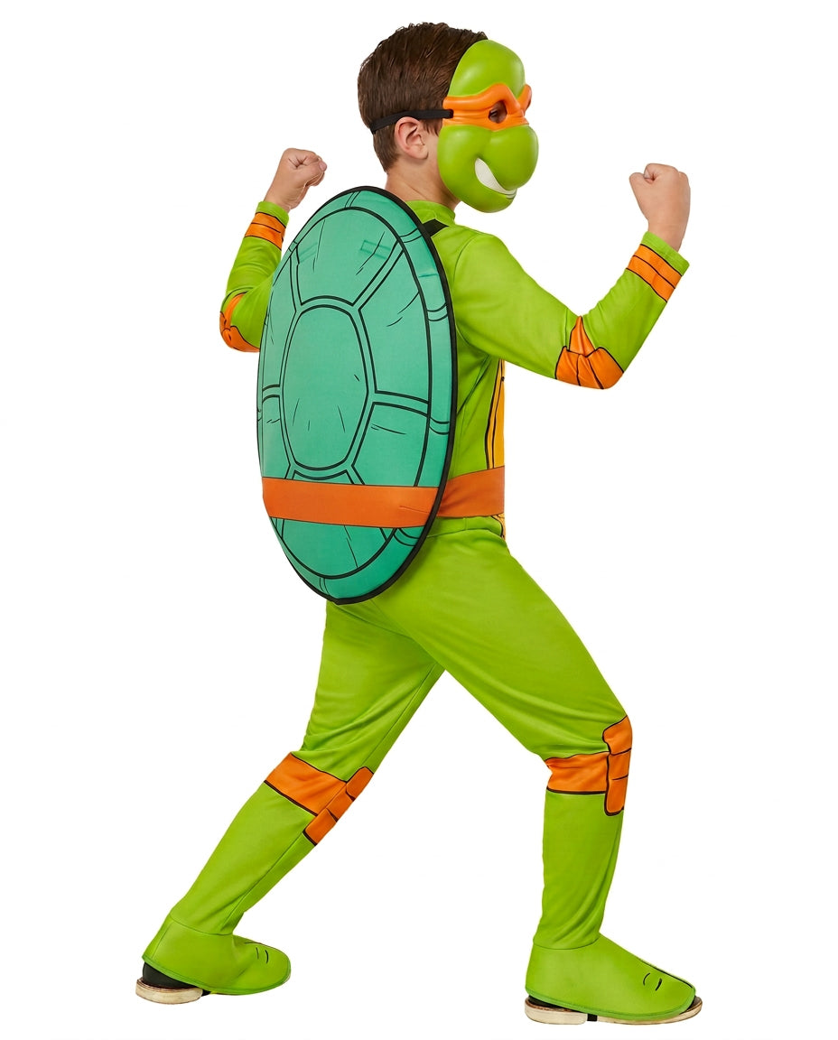 Boys' Classic Teenage Mutant Ninja Turtles Michelangelo Costume - costumes.com