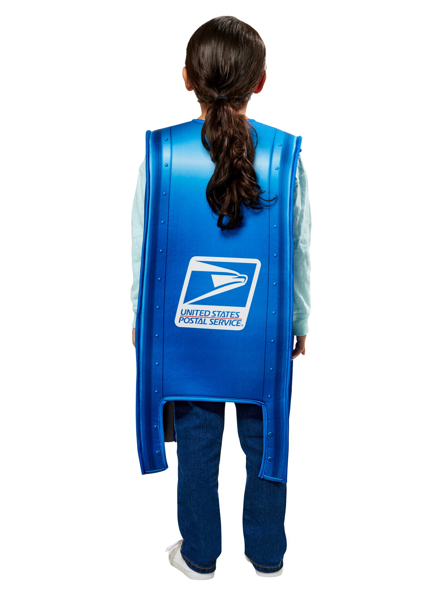 USPS Blue Mailbox Costume for Toddlers - costumes.com
