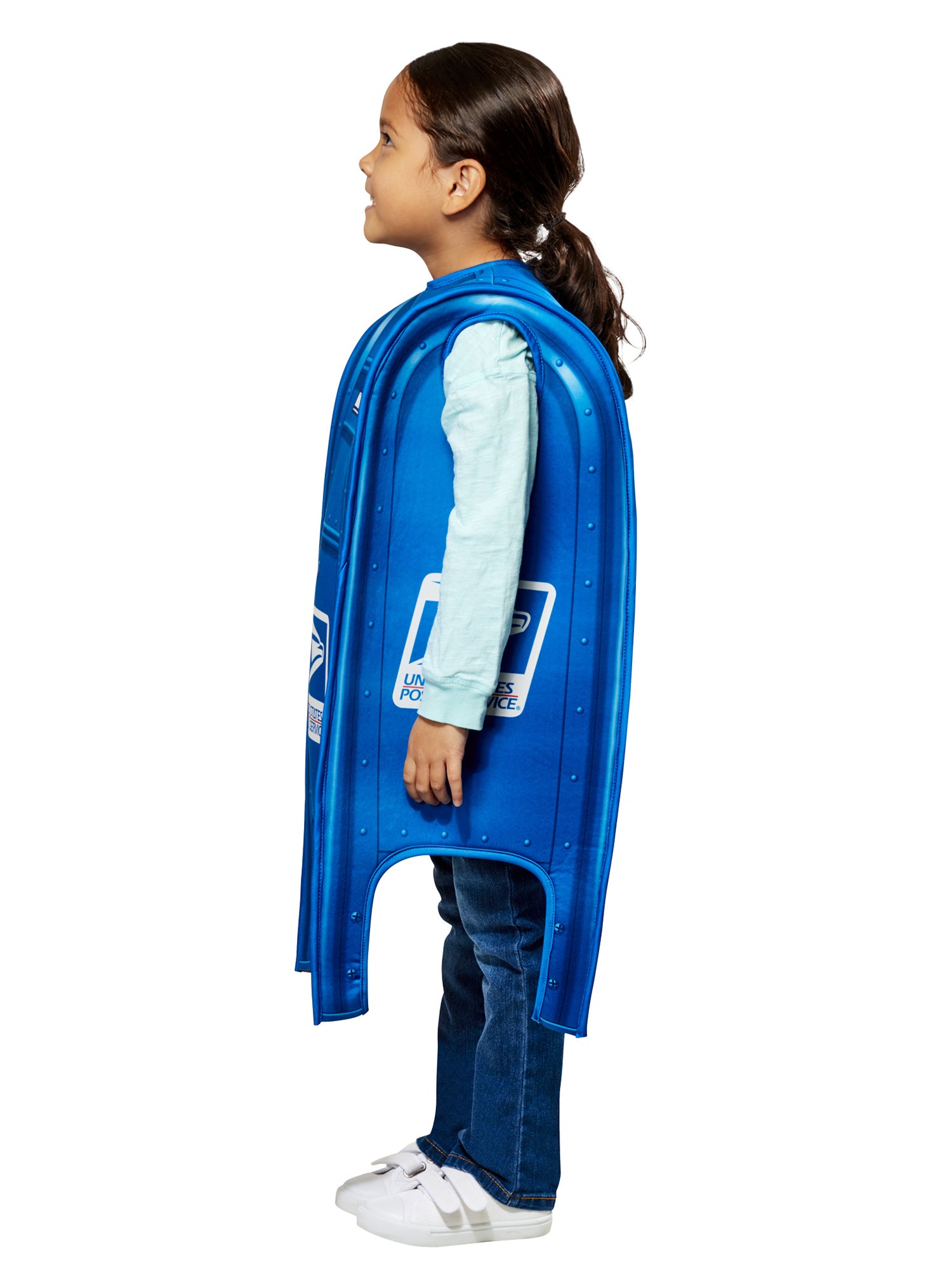 USPS Blue Mailbox Costume for Toddlers - costumes.com