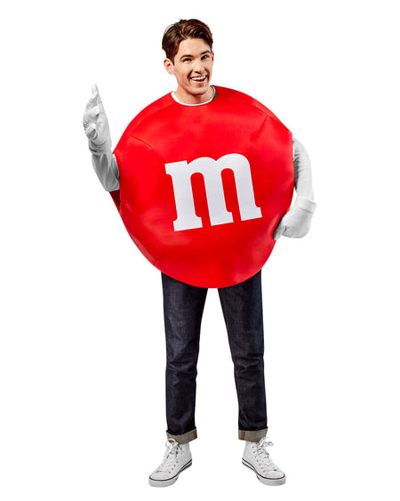 Adult Red M&M's Costume