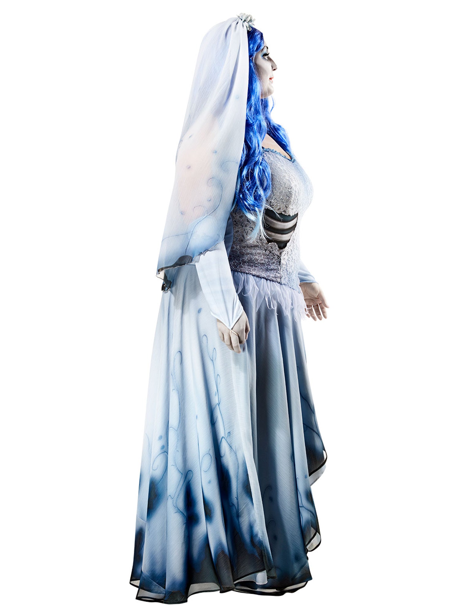Women's Plus Size Corpse Bride Emily Costume - costumes.com