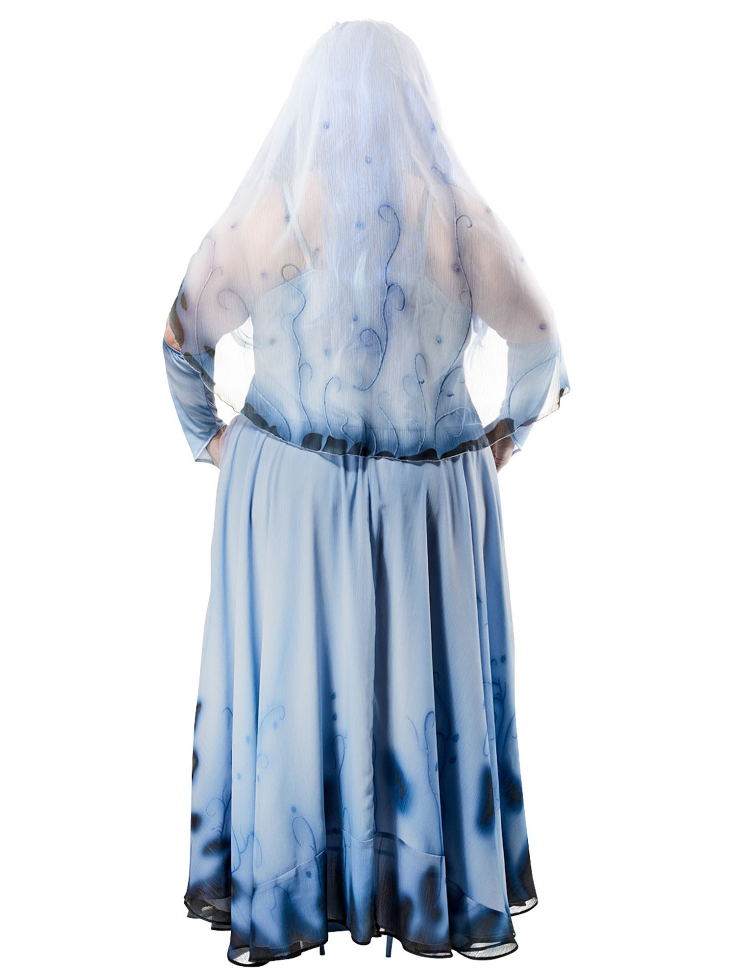Women's Plus Size Corpse Bride Emily Costume Women's Plus Size Corpse Bride Emily Costume
