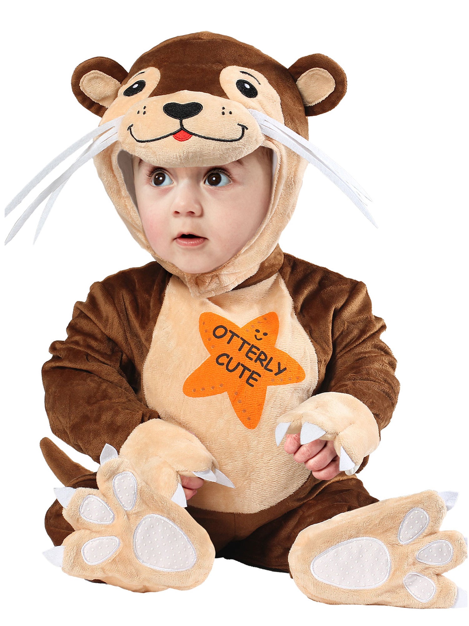 Brown Otter Costume for Babies and Toddlers - costumes.com