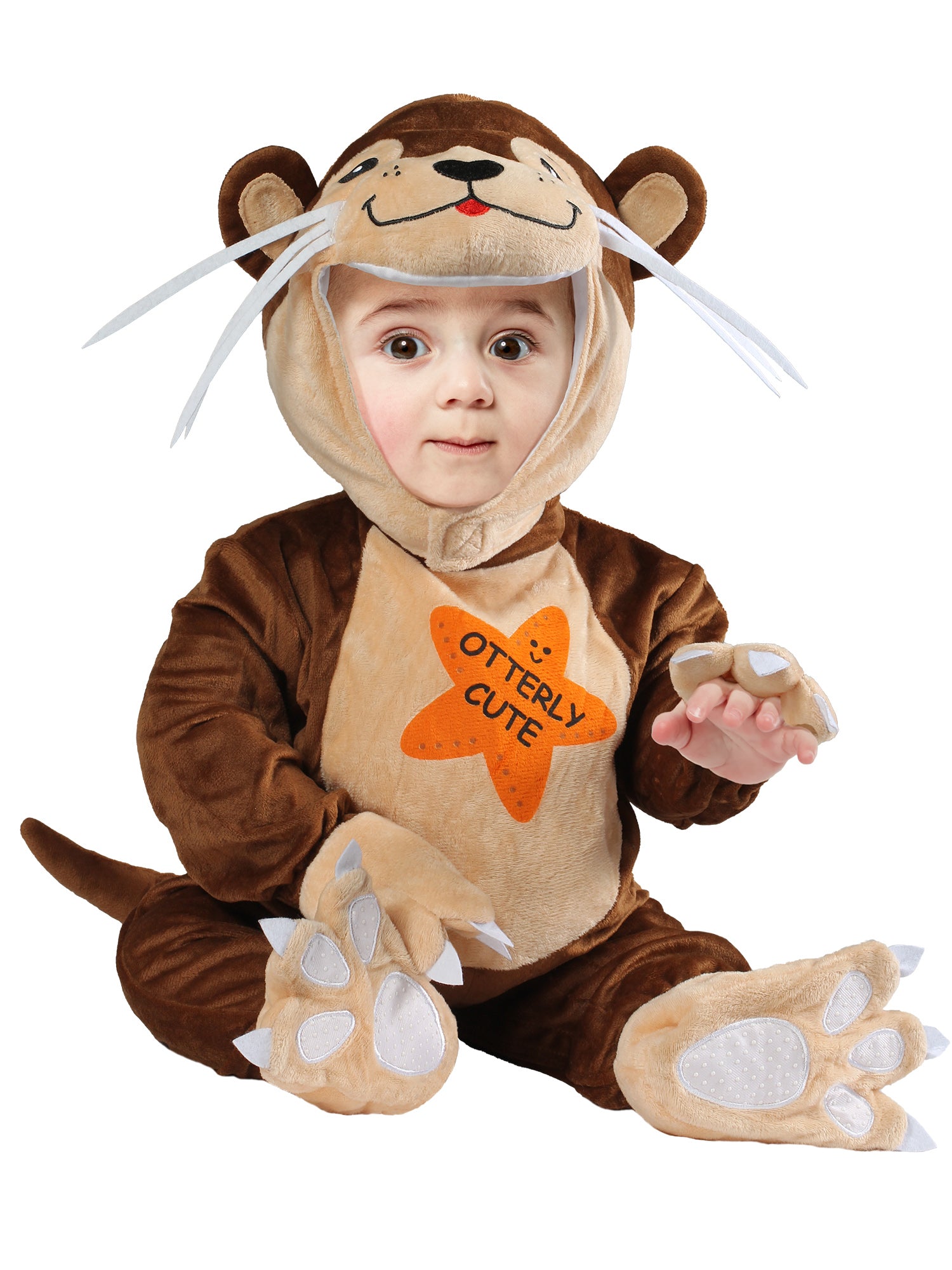 Brown Otter Costume for Babies and Toddlers - costumes.com