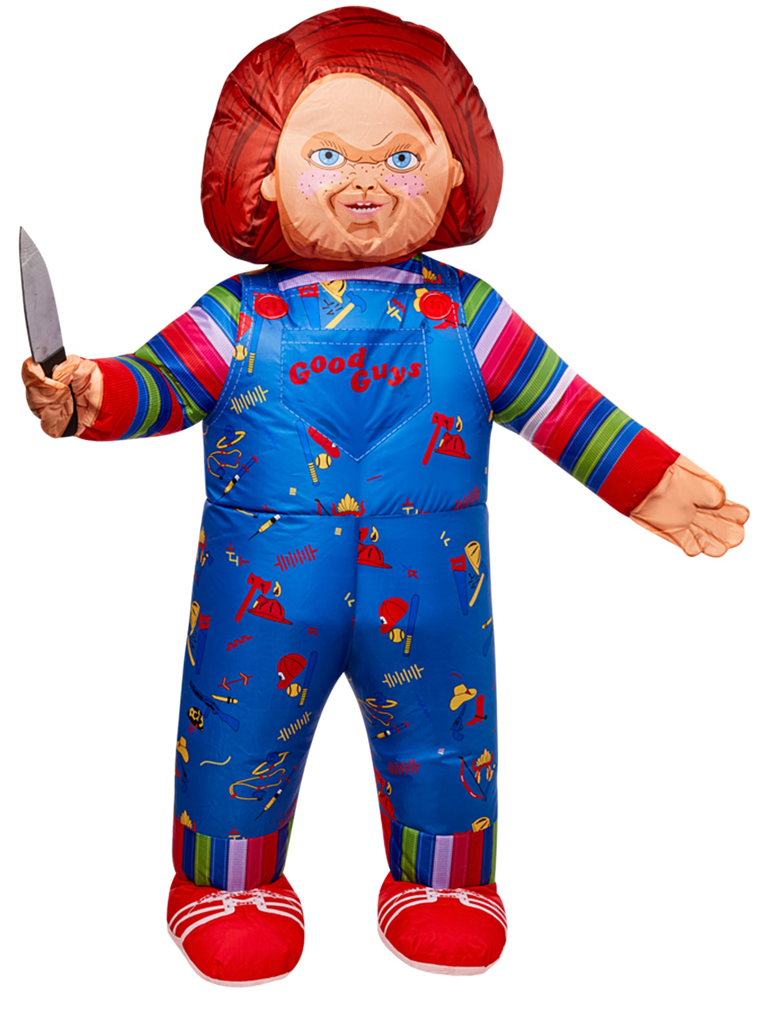 Adult Child's Play Chucky Inflatable Costume - costumes.com