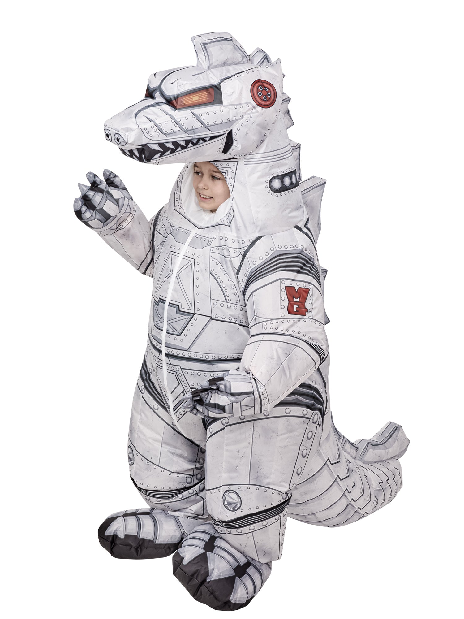 Boys' Godzilla Classic Mechagodzilla Inflatable Costume - costumes.com