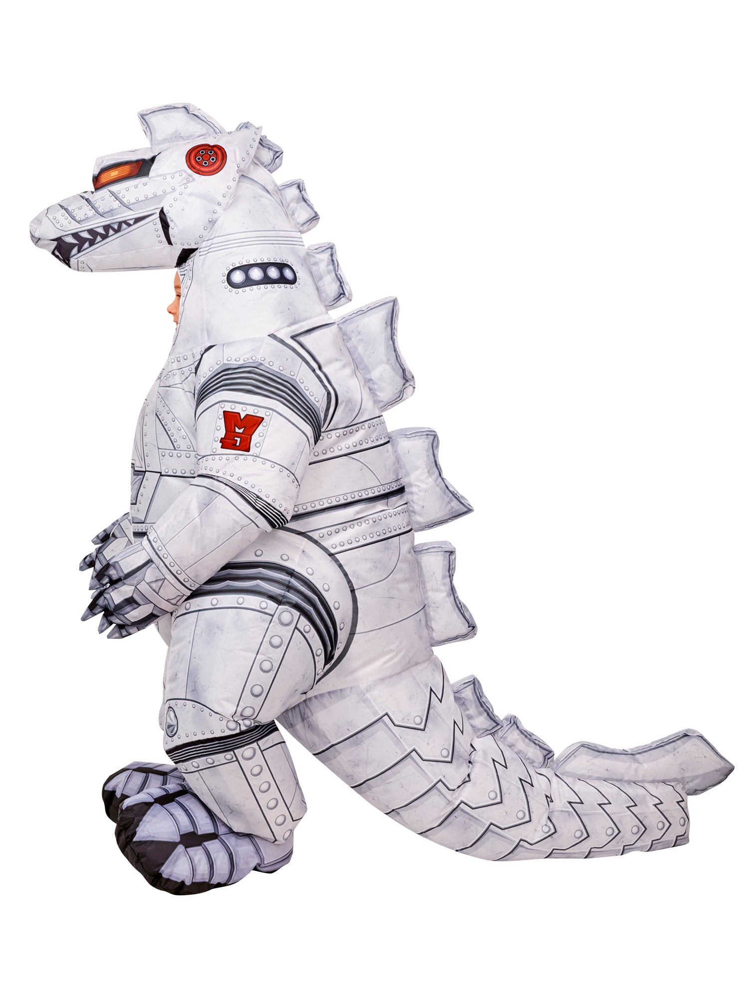 Boys' Godzilla Classic Mechagodzilla Inflatable Costume - costumes.com