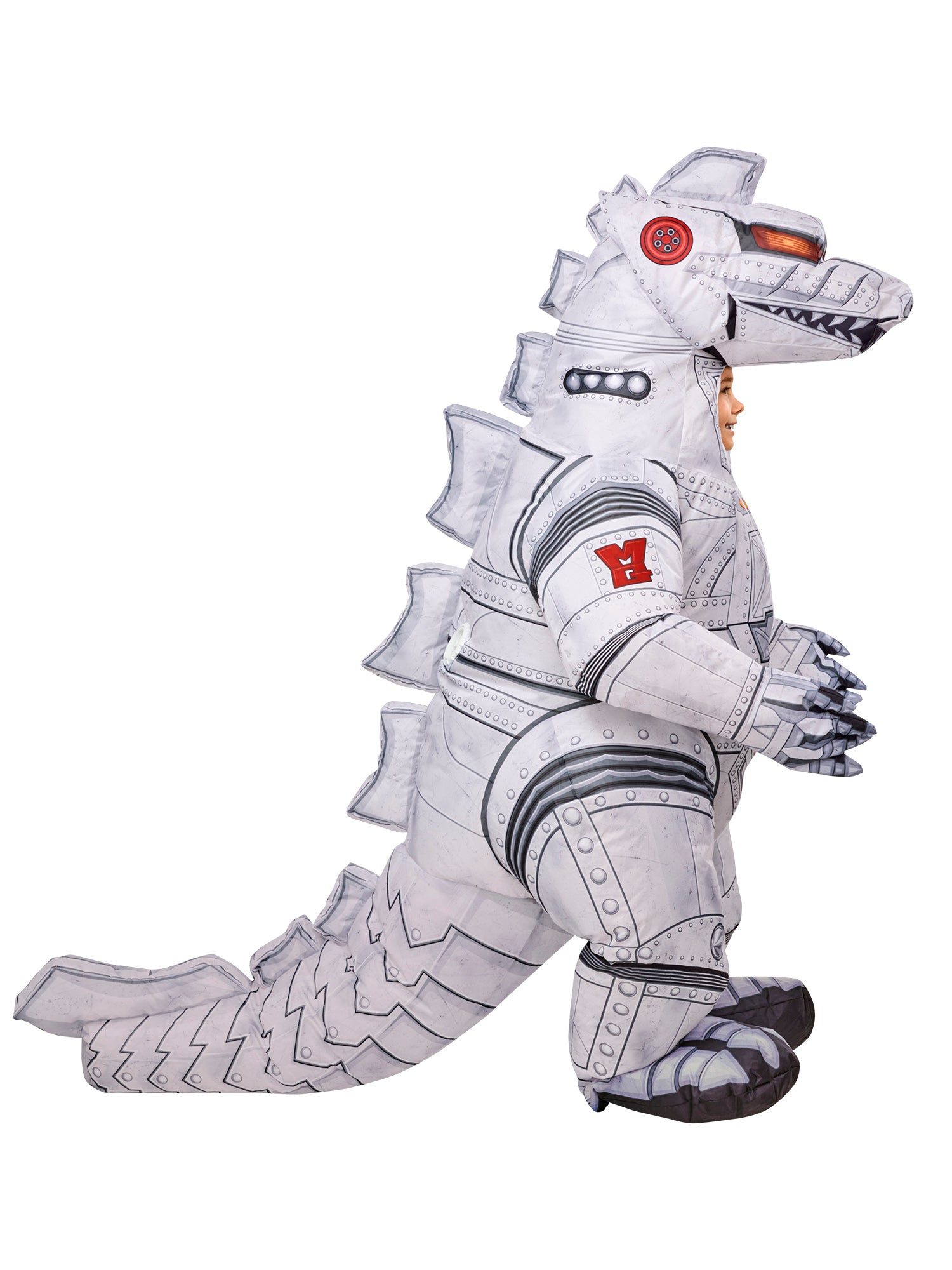 Boys' Godzilla Classic Mechagodzilla Inflatable Costume - costumes.com