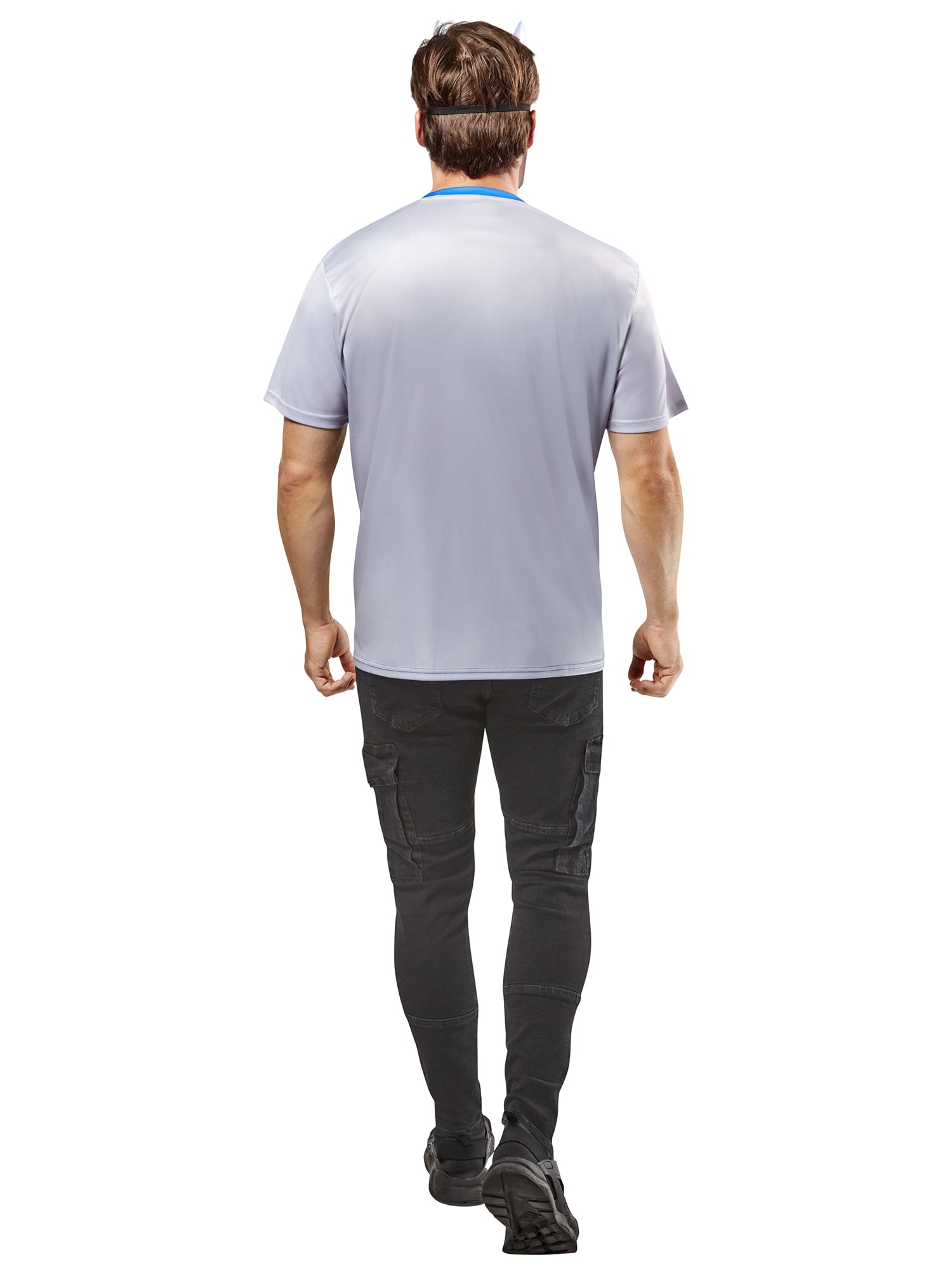 Men's DC Comics Ben Cooper Batman T-Shirt and Half Mask - costumes.com