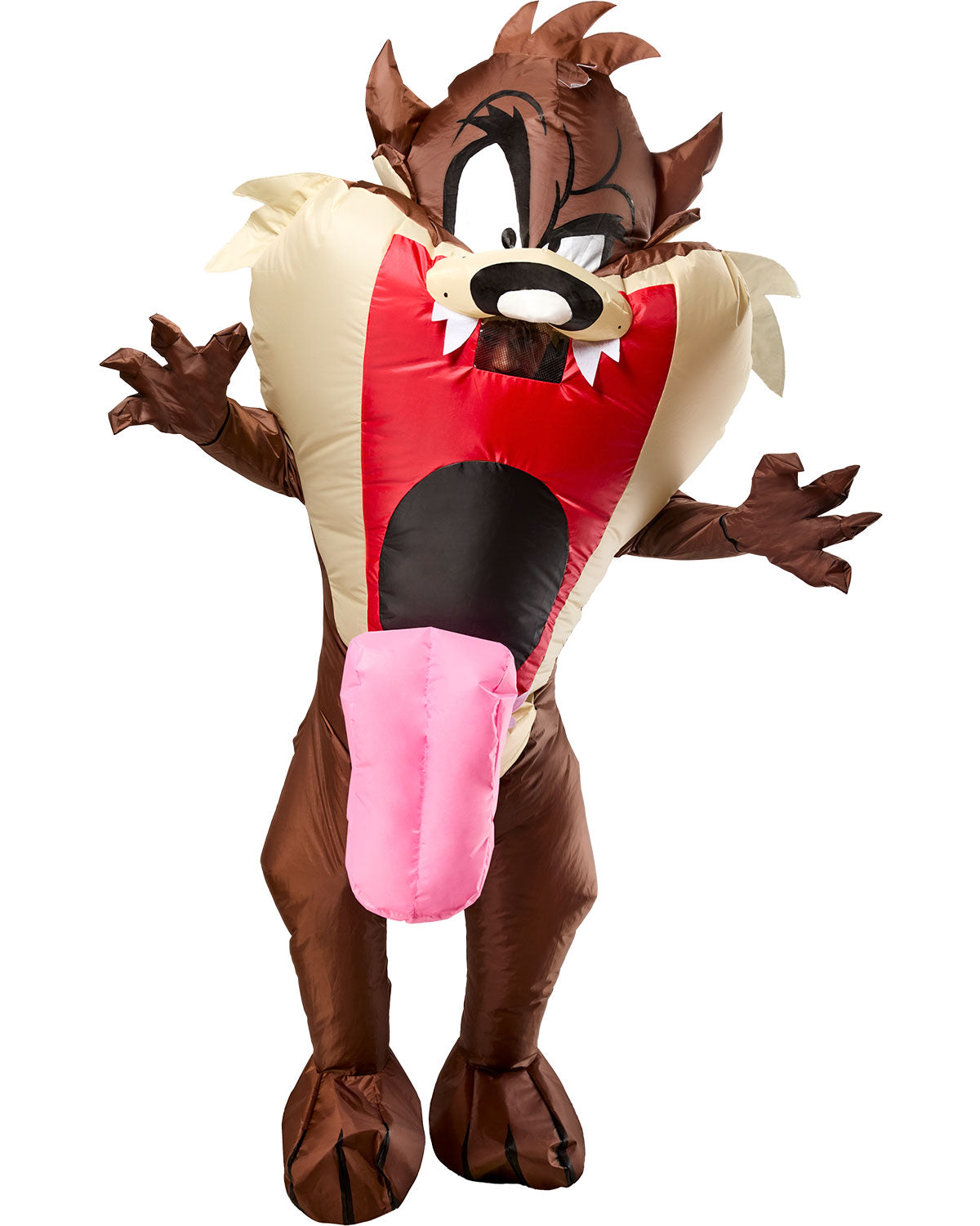 Adult Looney Tunes Tazmanian Devil Inflatable Costume - costumes.com