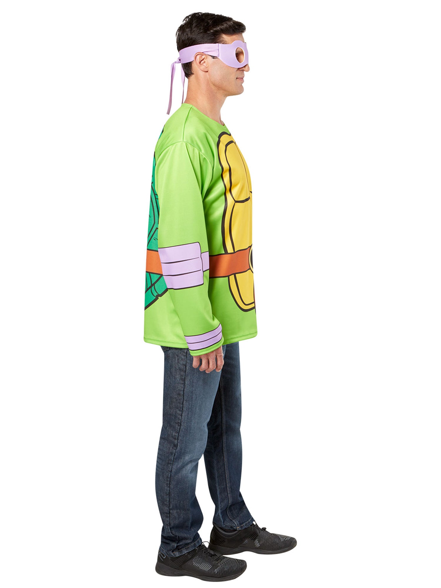 Men's Teenage Mutant Ninja Turtles Classic Donatello Costume Top and Mask - costumes.com