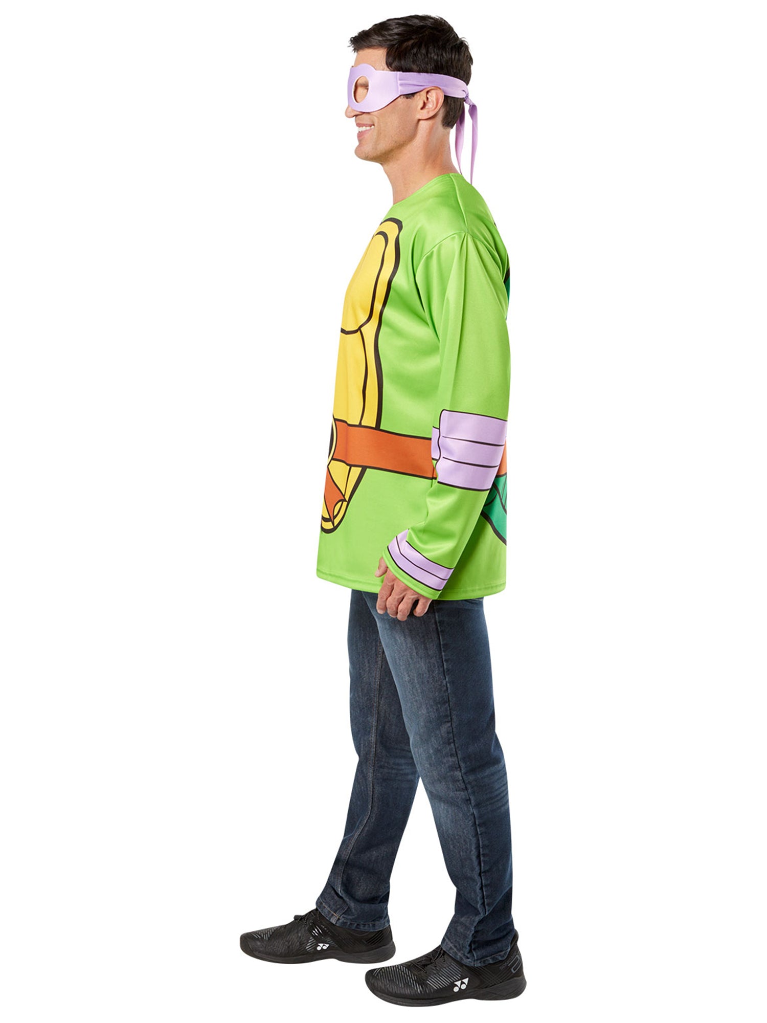 Men's Teenage Mutant Ninja Turtles Classic Donatello Costume Top and Mask - costumes.com