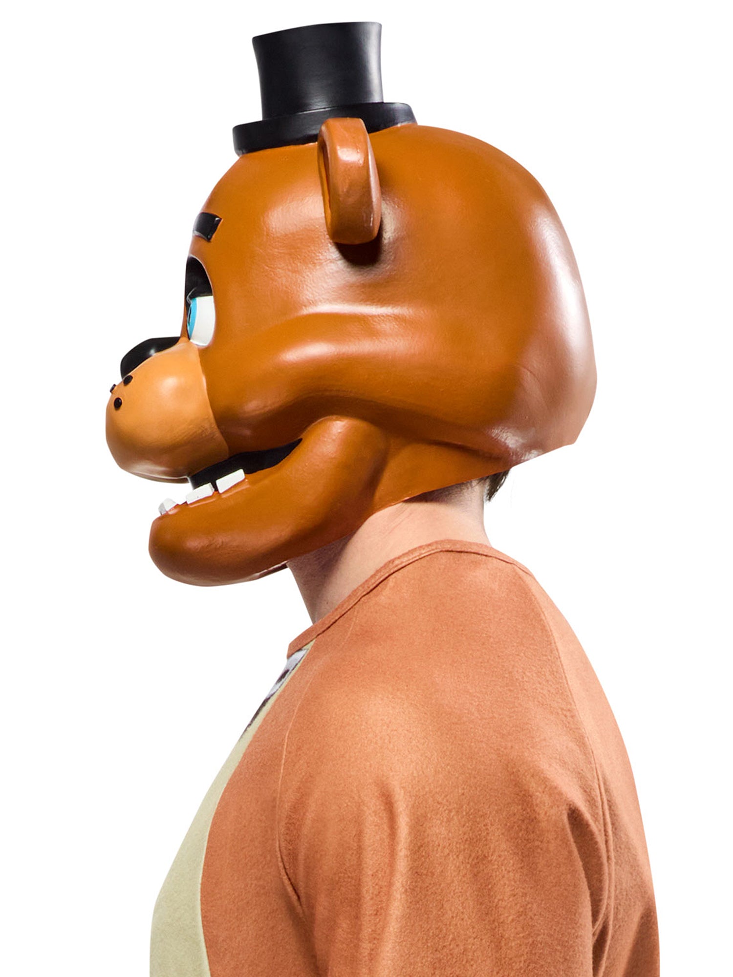 Adult Five Nights At Freddy's Freddy Overhead Latex Mask - costumes.com