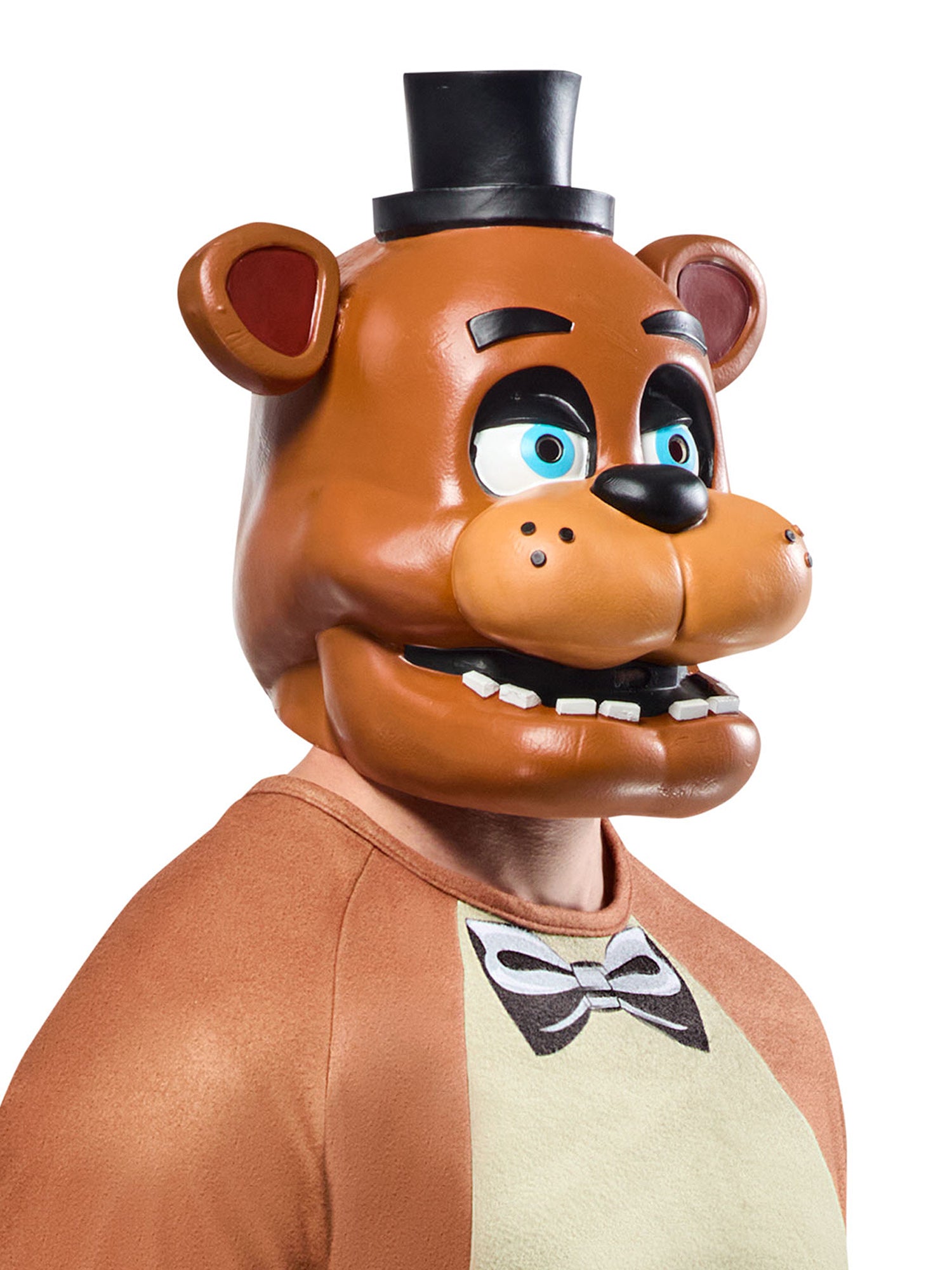 Adult Five Nights At Freddy's Freddy Overhead Latex Mask - costumes.com