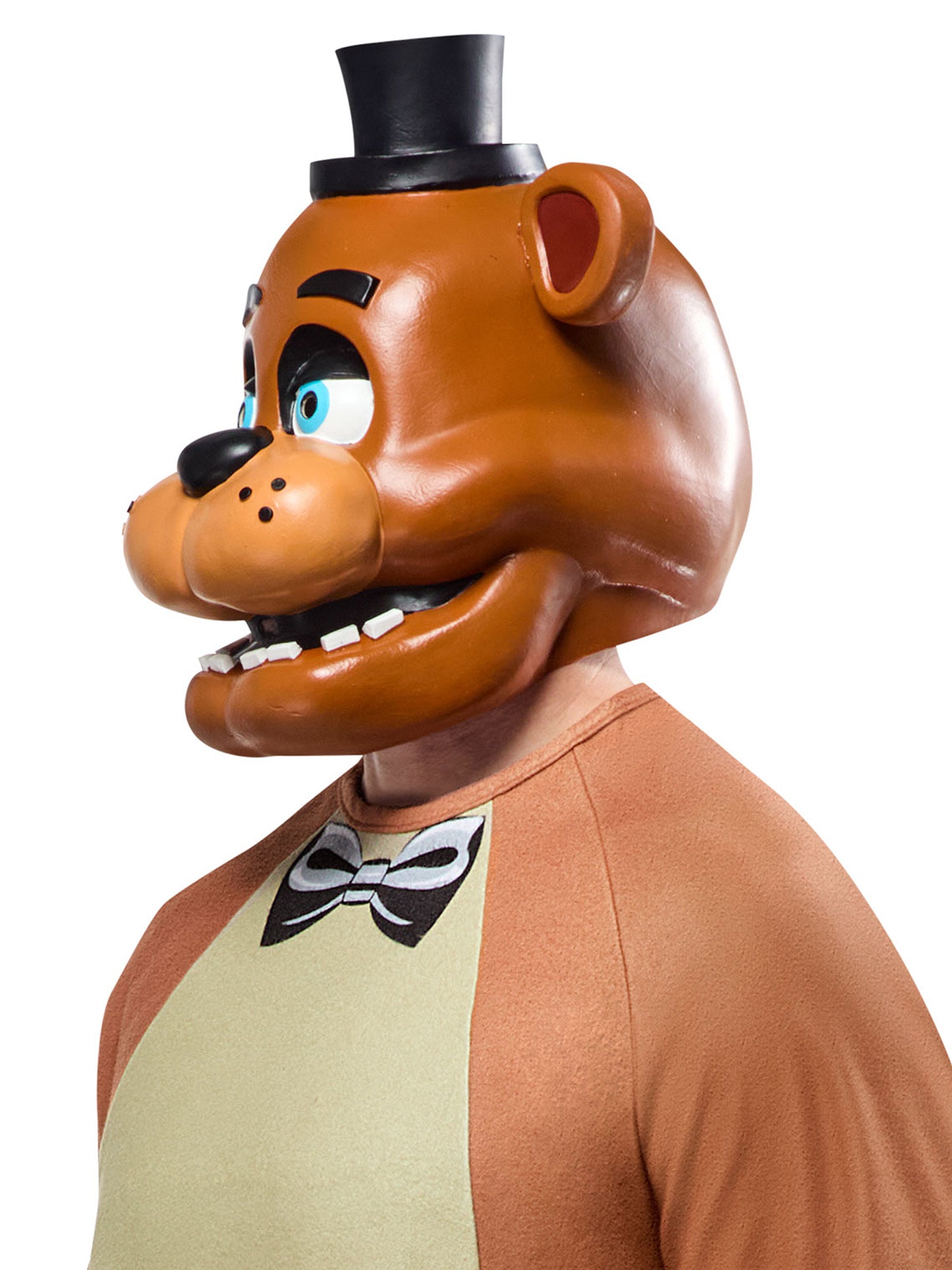 Adult Five Nights At Freddy's Freddy Overhead Latex Mask - costumes.com