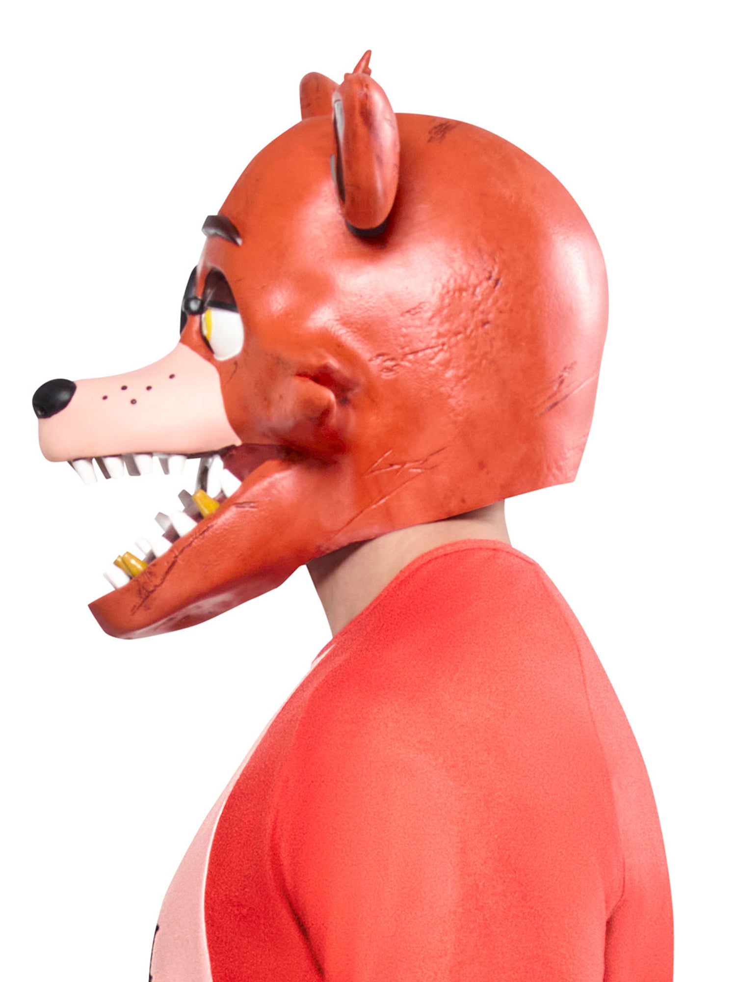 Adult Five Nights At Freddy's Foxy Overhead Latex Mask - costumes.com