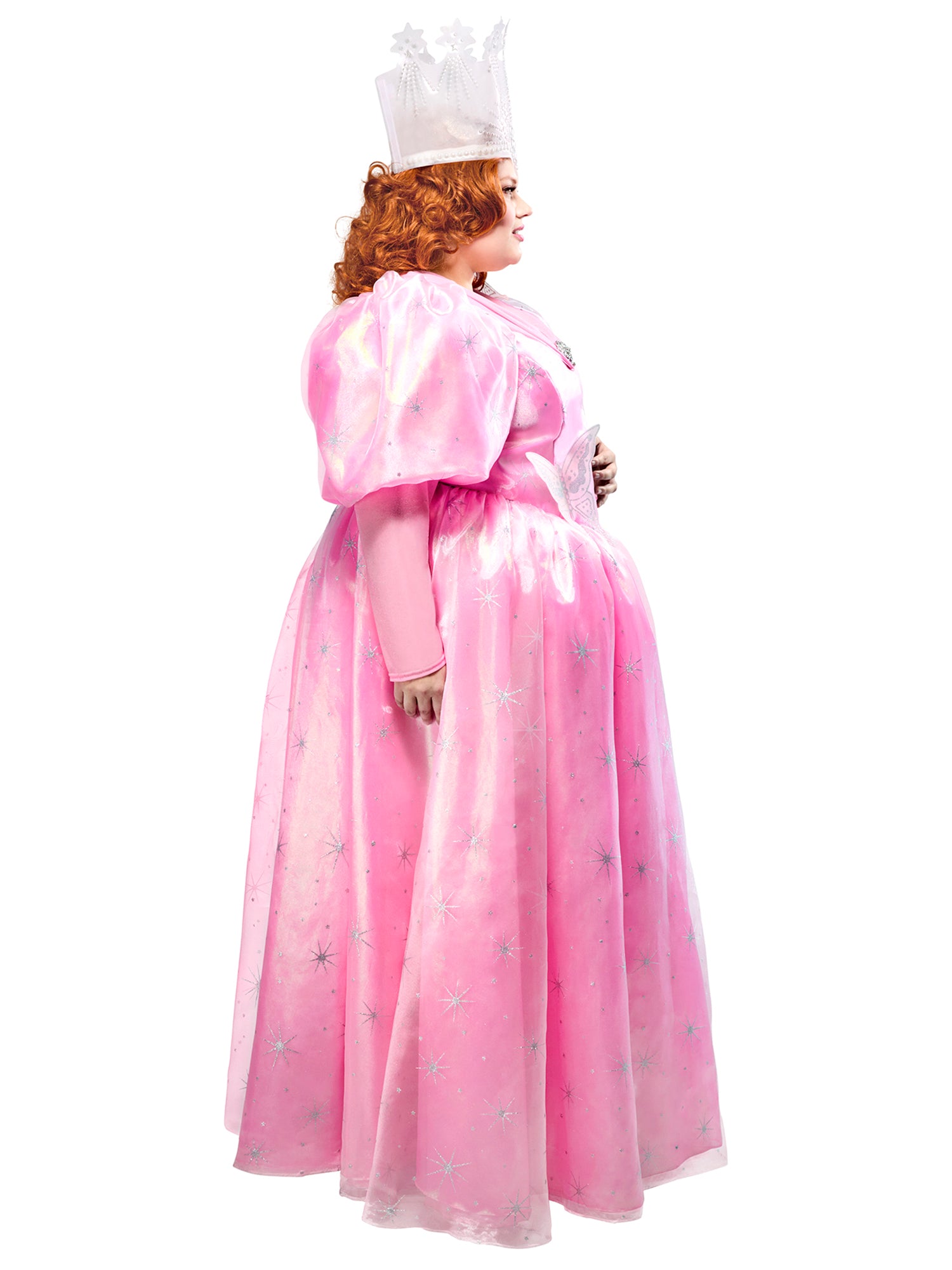 Women's Plus Size The Wizard of Oz Glinda Costume - costumes.com