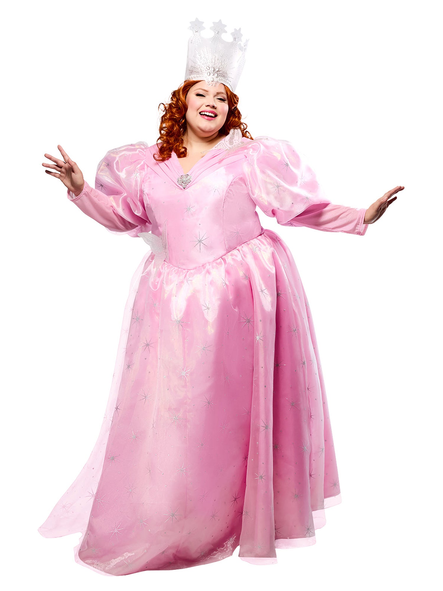 Women's Plus Size The Wizard of Oz Glinda Costume - costumes.com