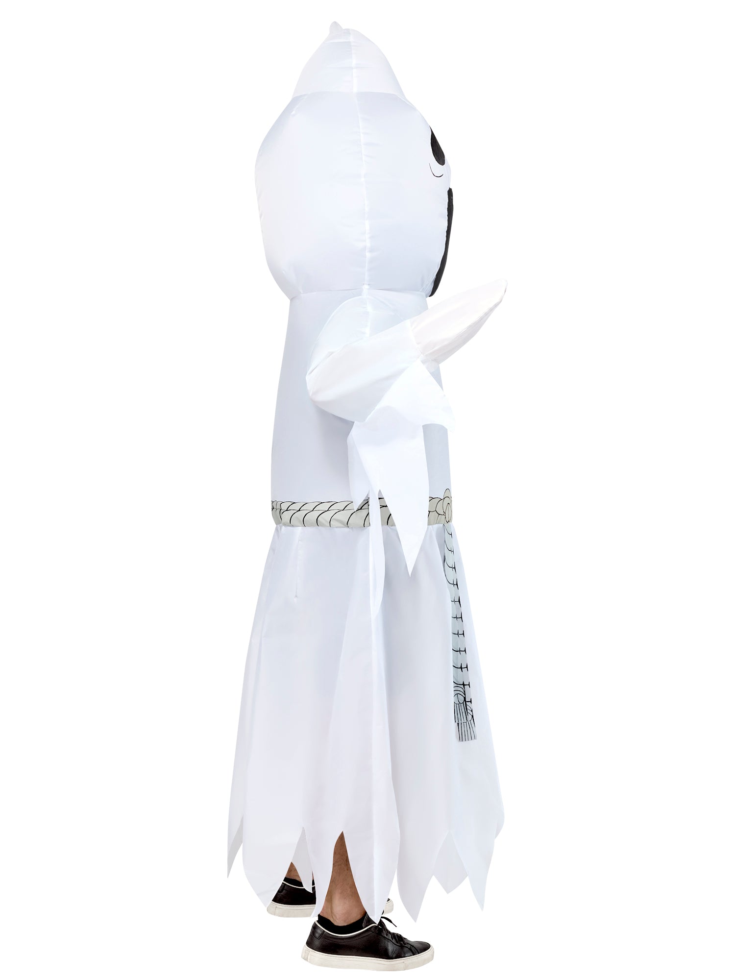 Adult White Ghost Reaper Inflatable Costume - costumes.com