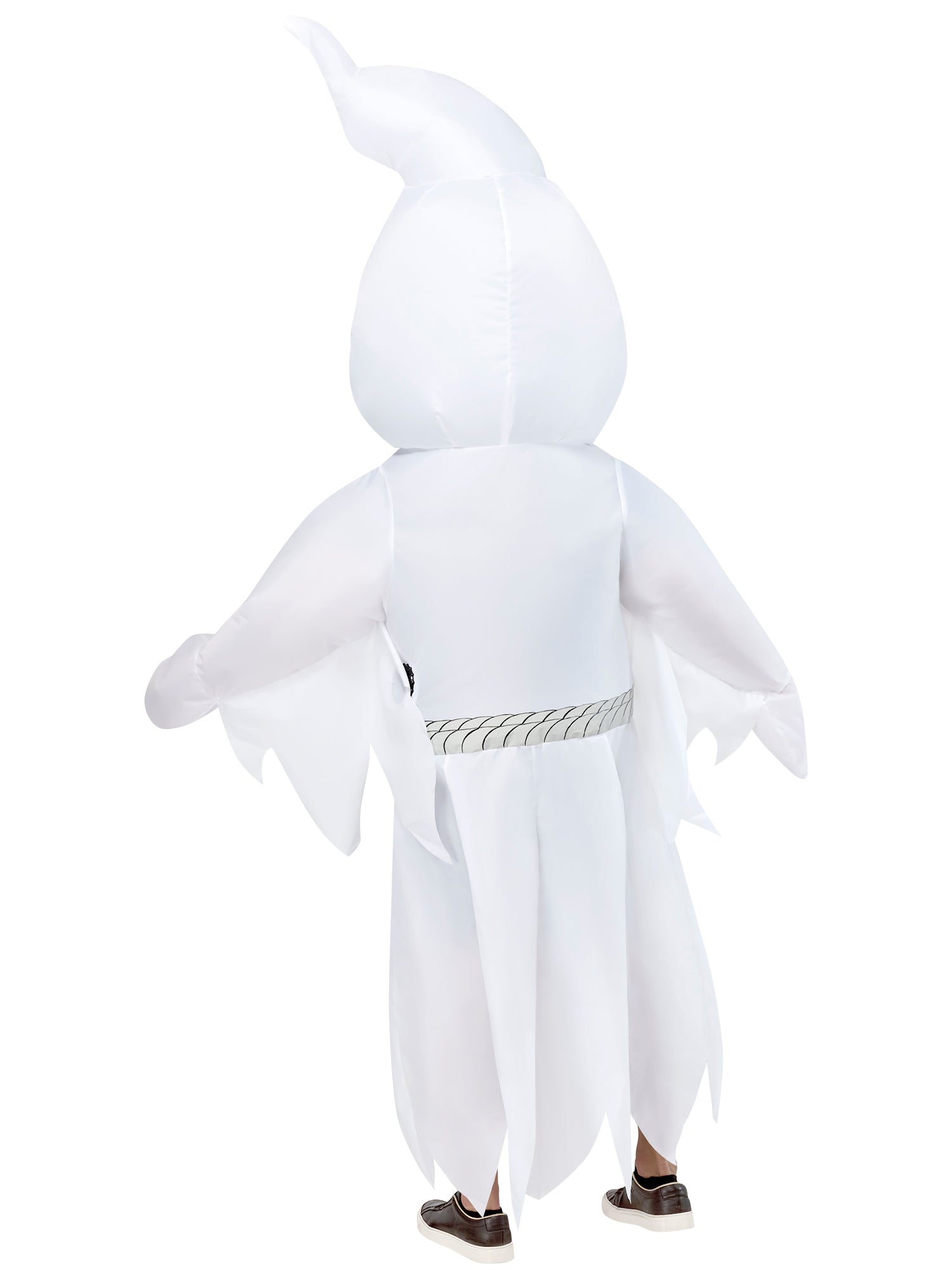Adult White Ghost Reaper Inflatable Costume - costumes.com