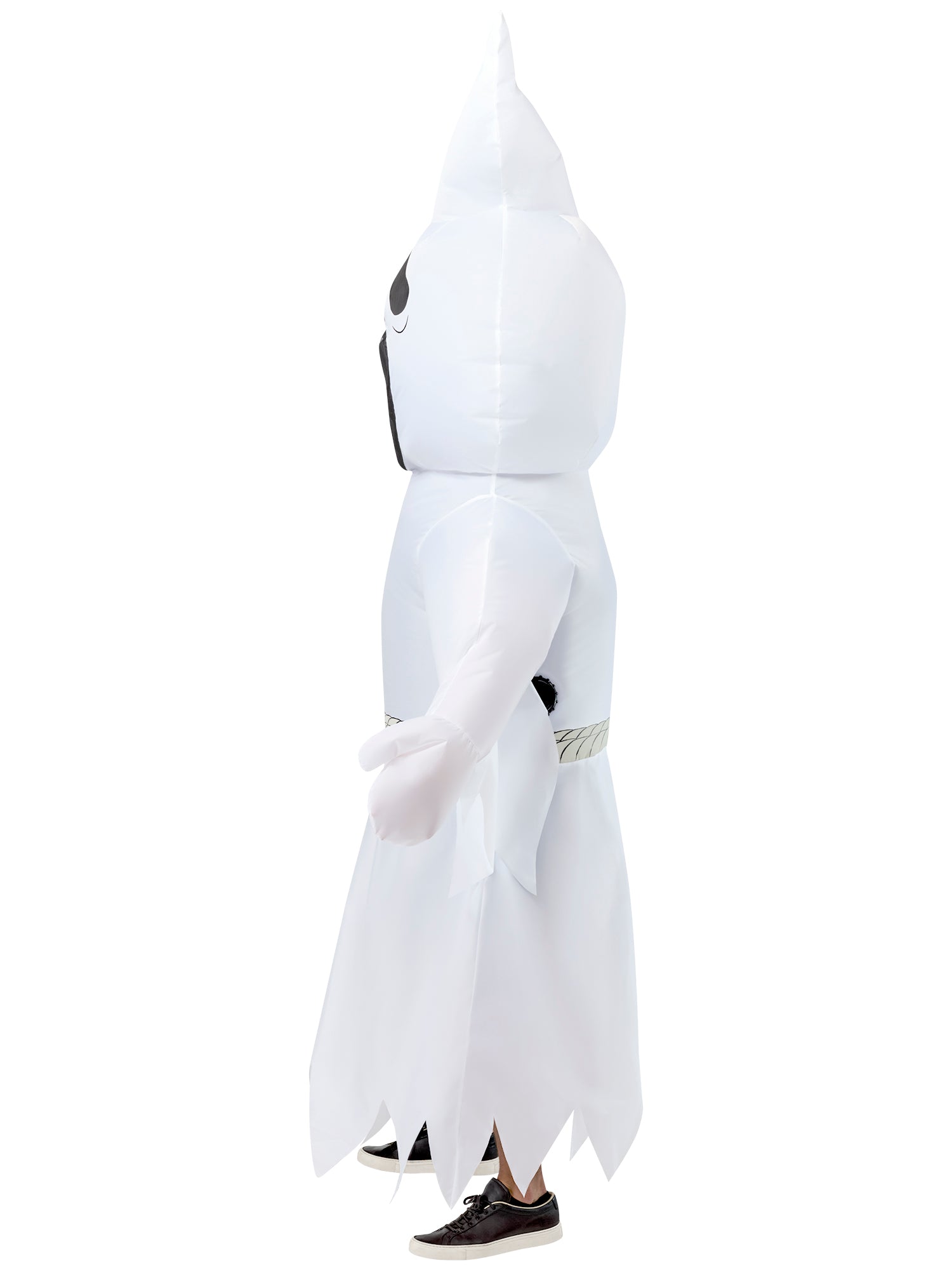Adult White Ghost Reaper Inflatable Costume - costumes.com
