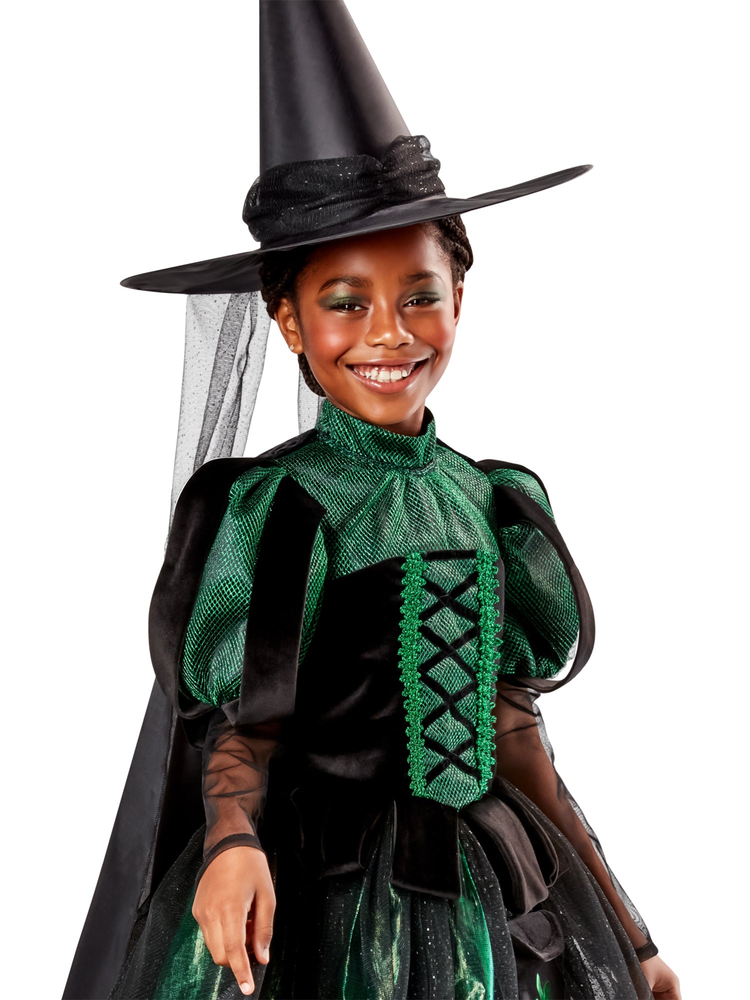 Girls' The Wizard of Oz Wicked Witch Costume - Deluxe - costumes.com