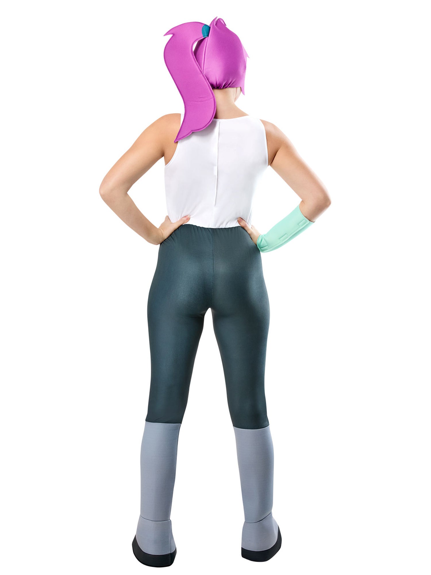 Women's Futurama Leela Costume with Wig - costumes.com
