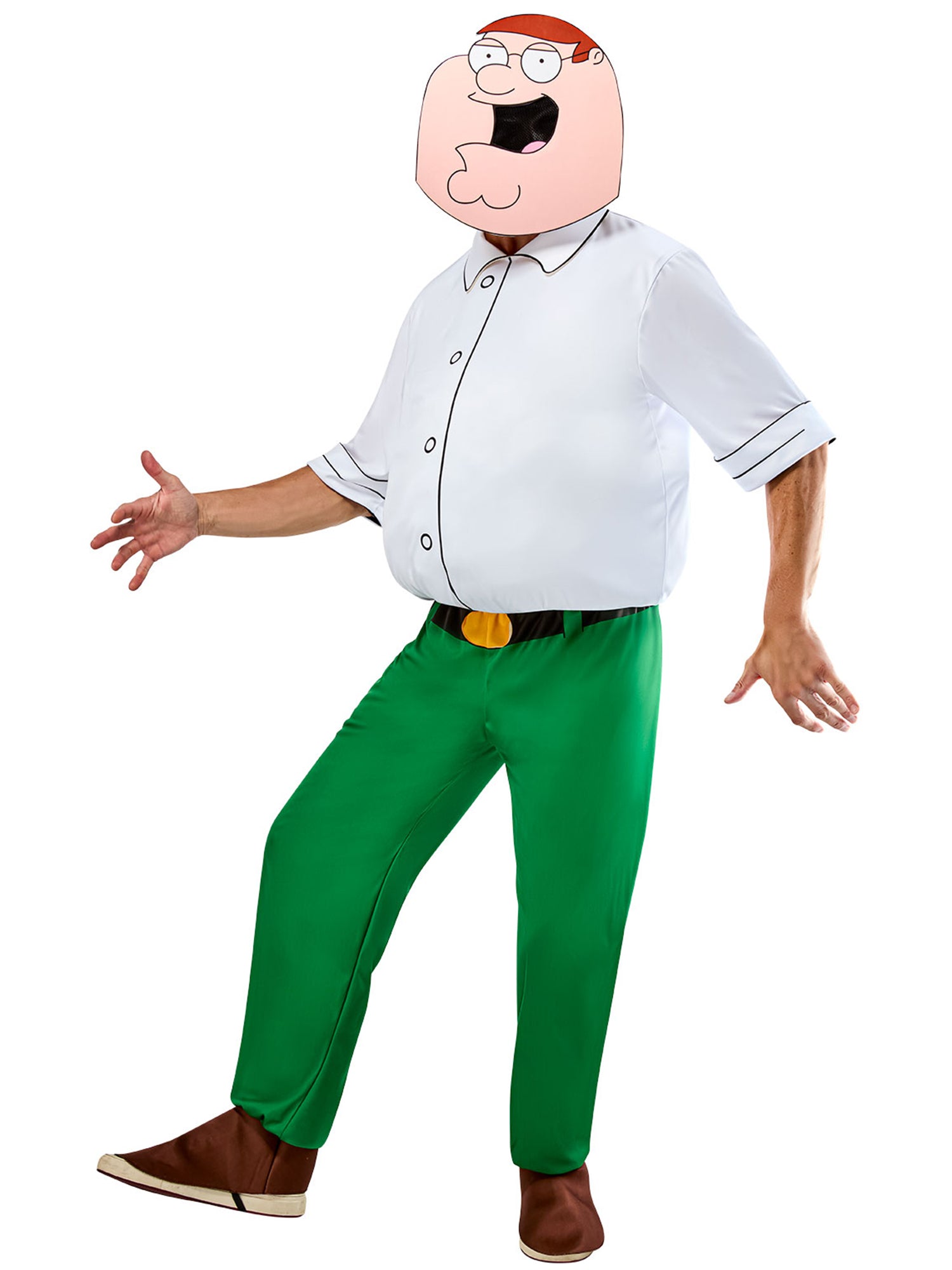 Men's Family Guy Peter Griffin Costume with Mask - costumes.com