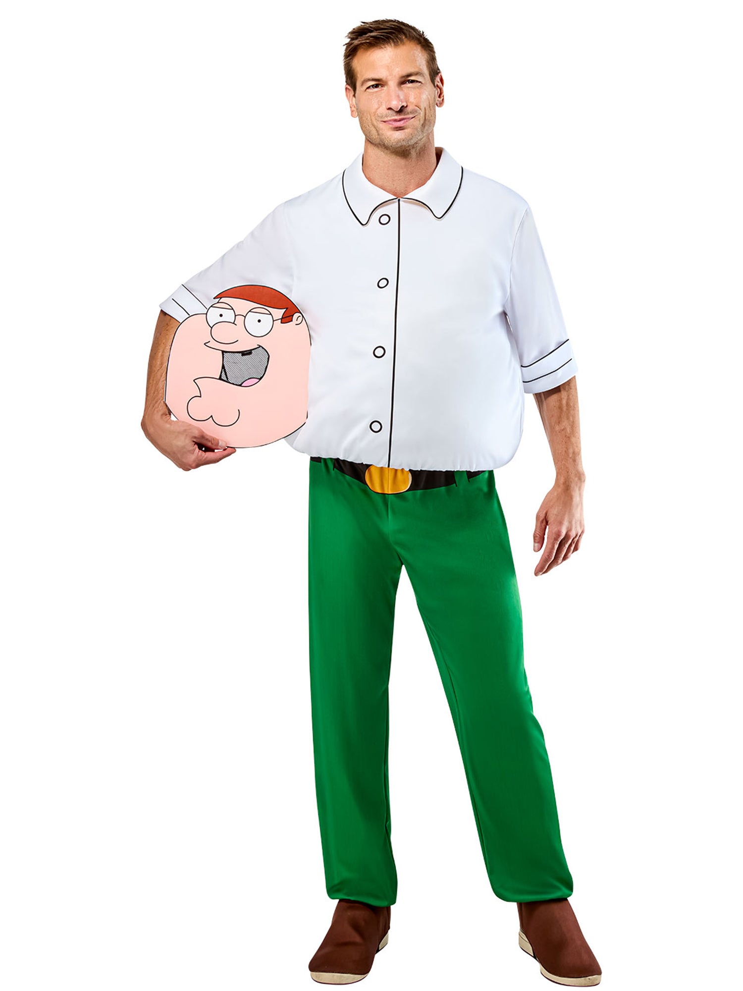 Men's Family Guy Peter Griffin Costume with Mask - costumes.com