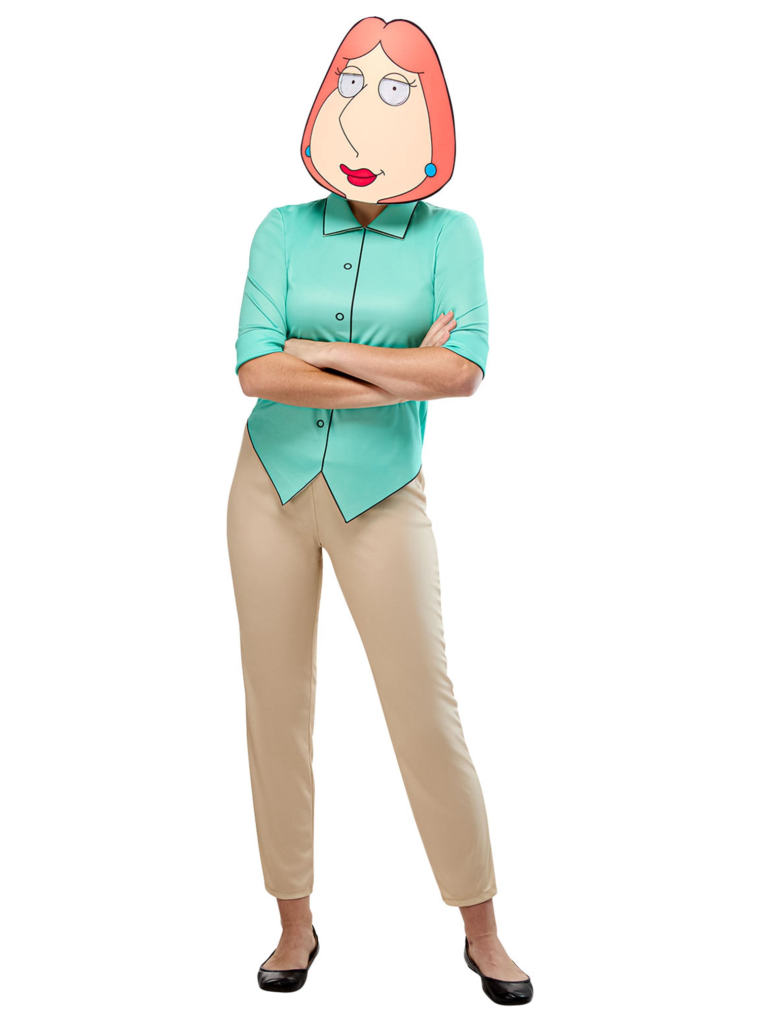 Women's Family Guy Lois Griffin Costume with Mask - costumes.com