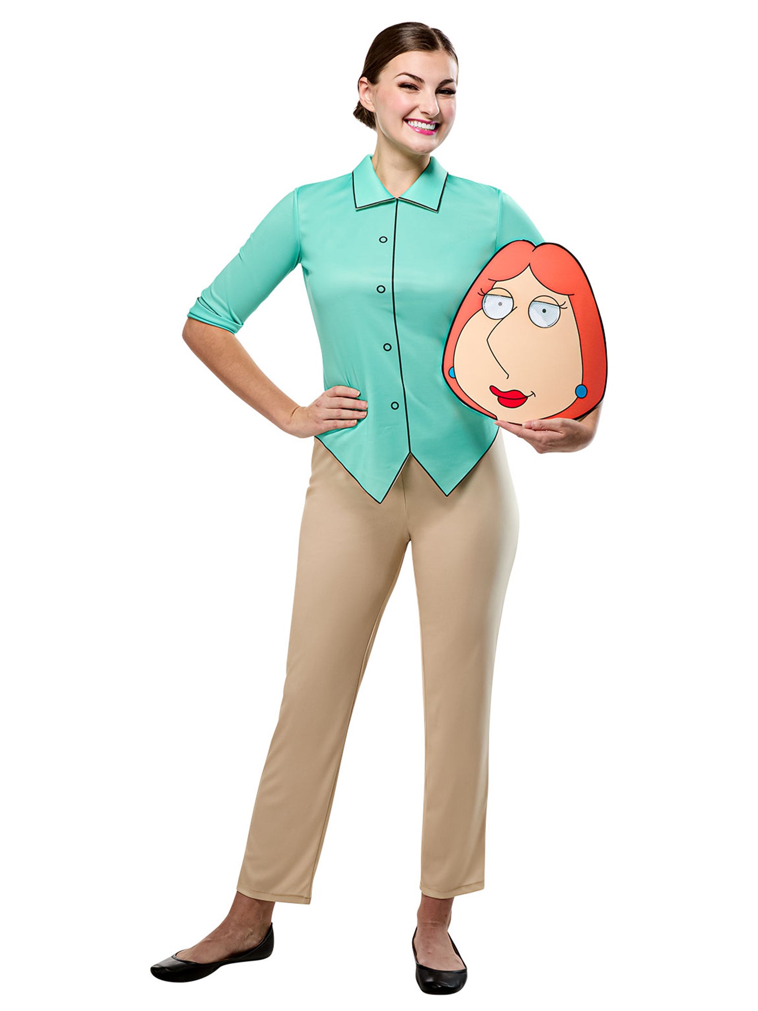 Women's Family Guy Lois Griffin Costume with Mask - costumes.com