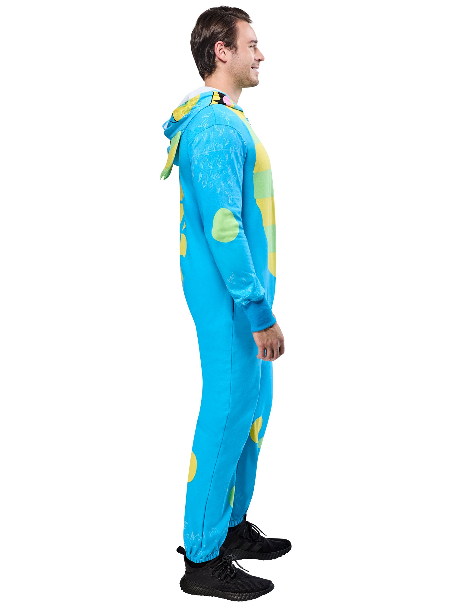 Adult Blue Monster Zipsters Hooded Costume - costumes.com