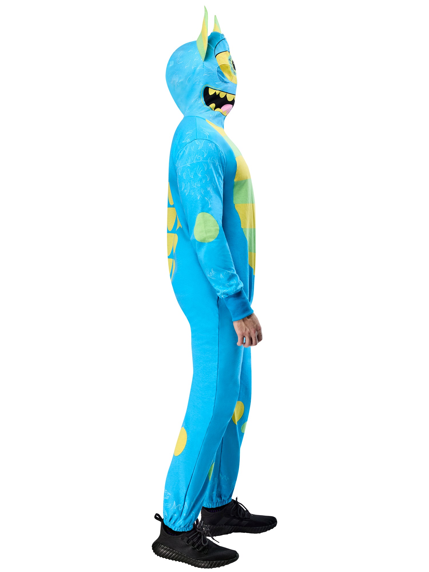 Adult Blue Monster Zipsters Hooded Costume