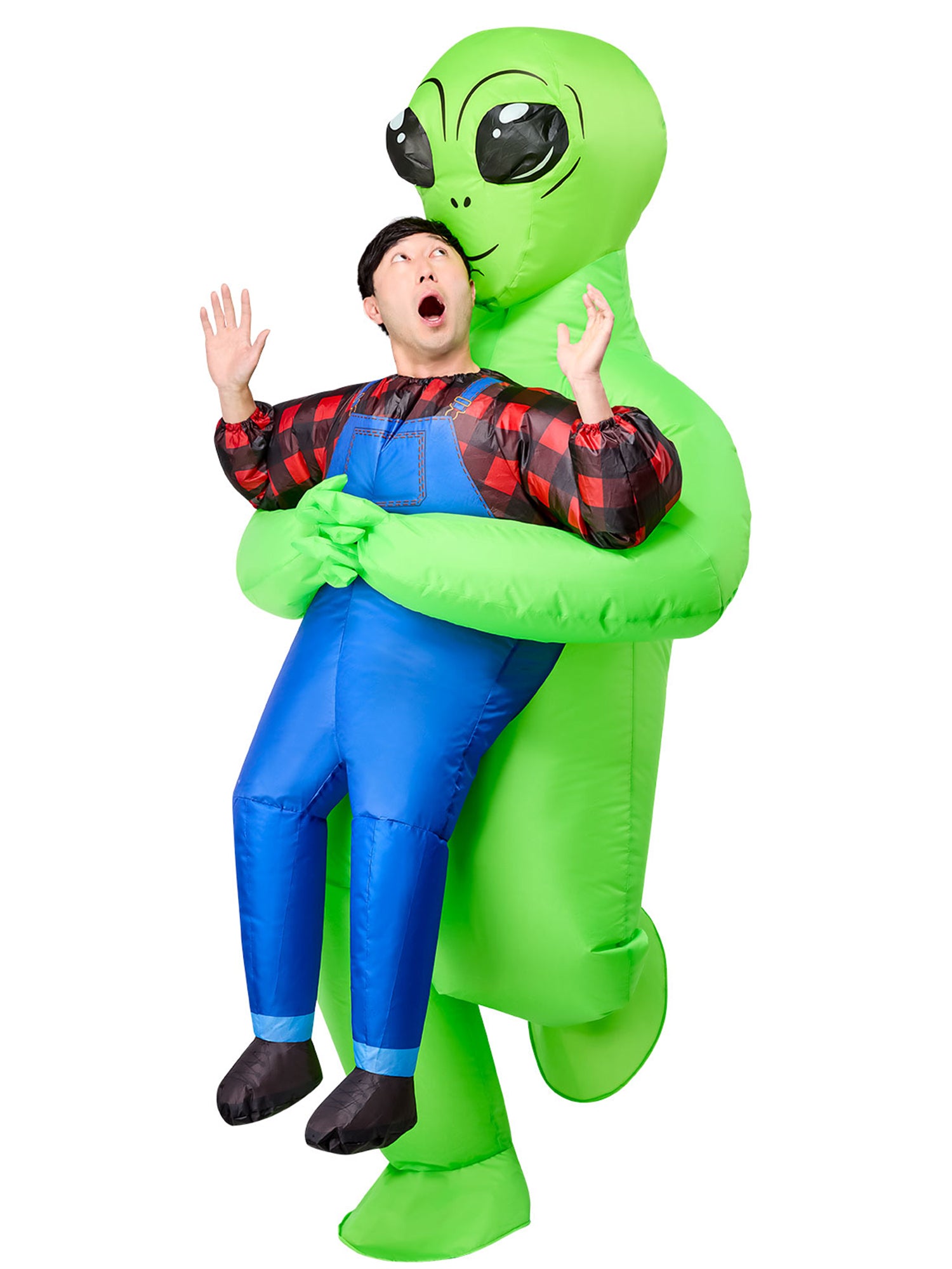 Adult Alien Abduction Inflatable Costume - costumes.com