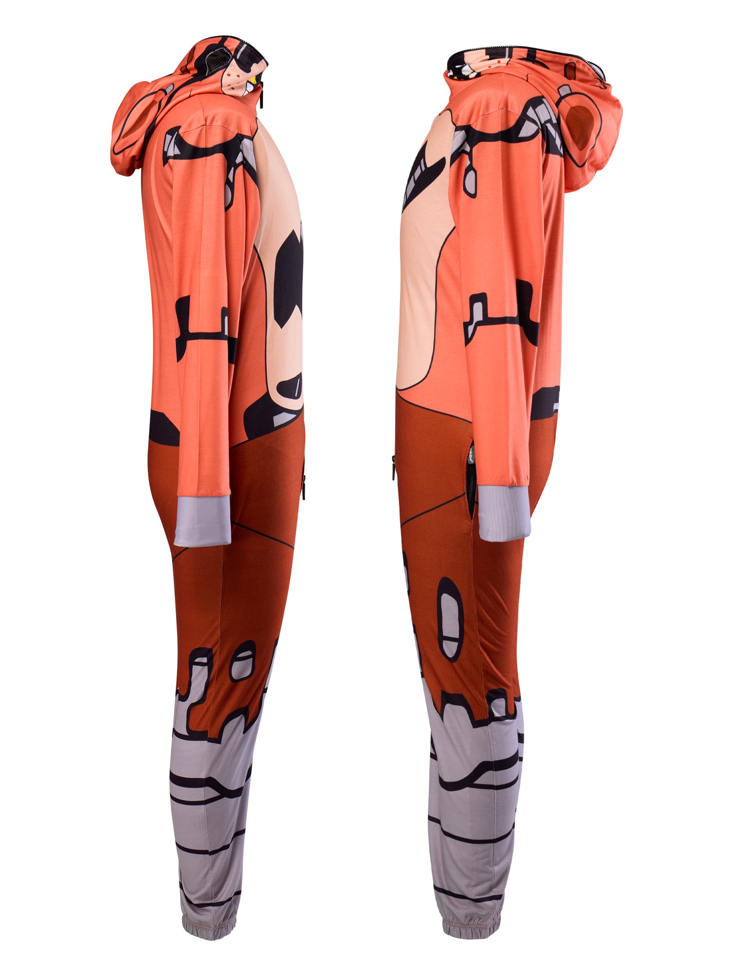 Men's Five Nights at Freddy's 2 Foxy Zipsters Costume - Deluxe - costumes.com