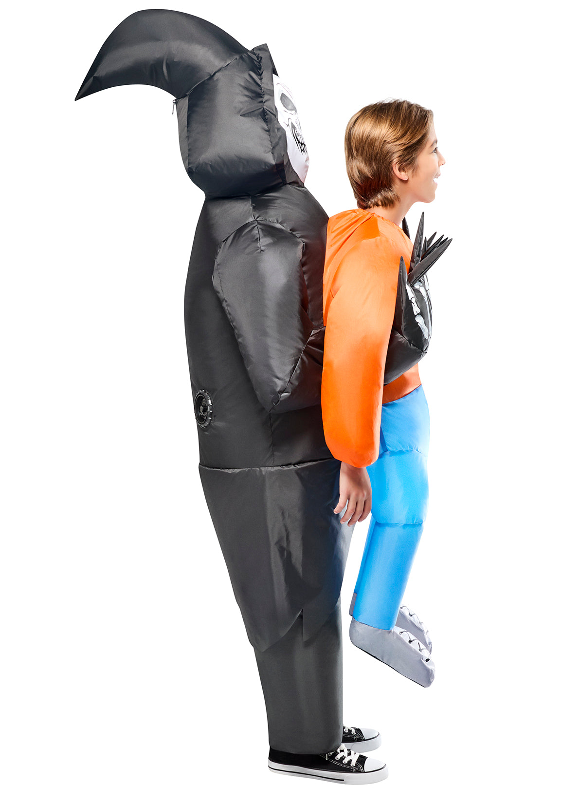 Kids' Grim Reaper Abduction Inflatable Costume - costumes.com