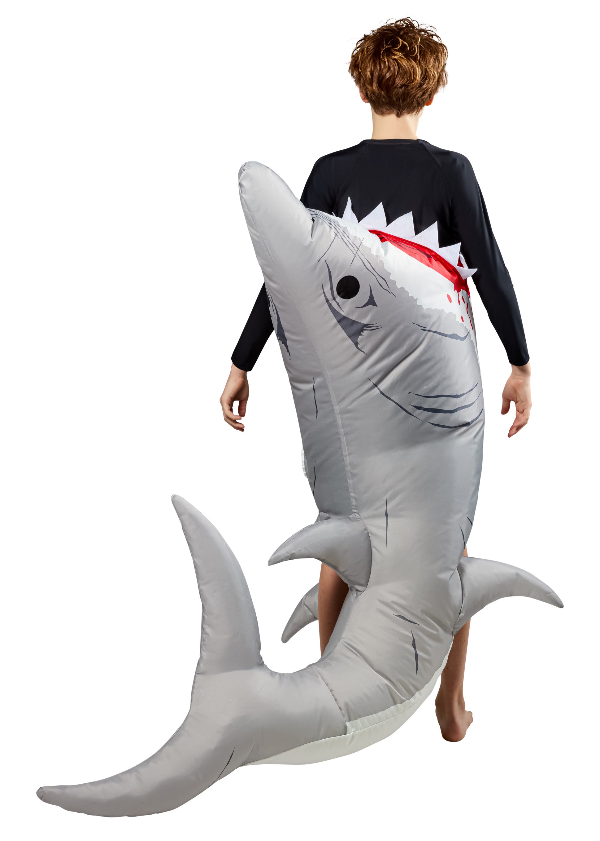 Kids' Ride on Shark Attack Inflatable Costume - costumes.com