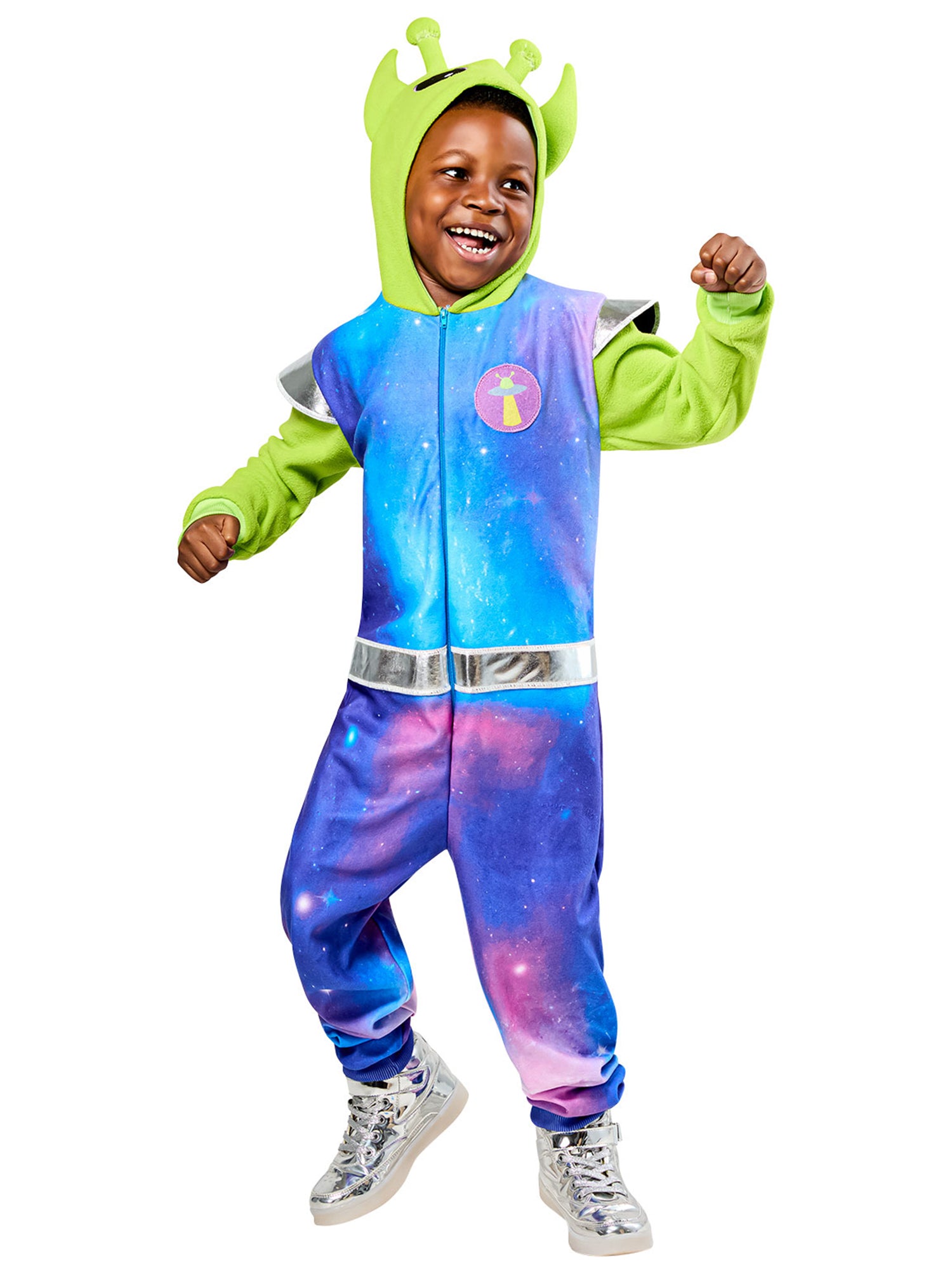 Kids' Celestial Alien Zipsters Costume - costumes.com
