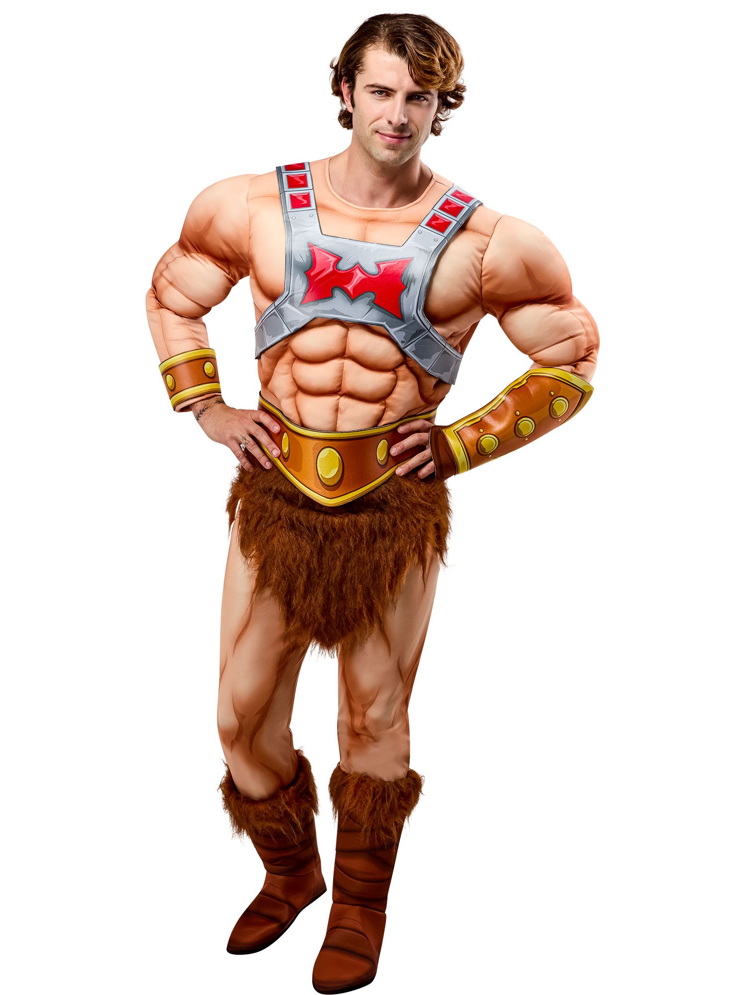 Men's Masters of the Universe Revalation He-Man Costume - Deluxe - costumes.com