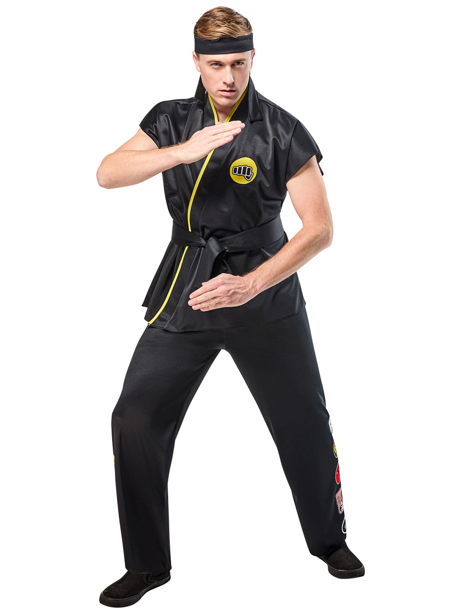 Men's Karate Kid Classic Cobra Kai Johnny Lawrence Costume - costumes.com