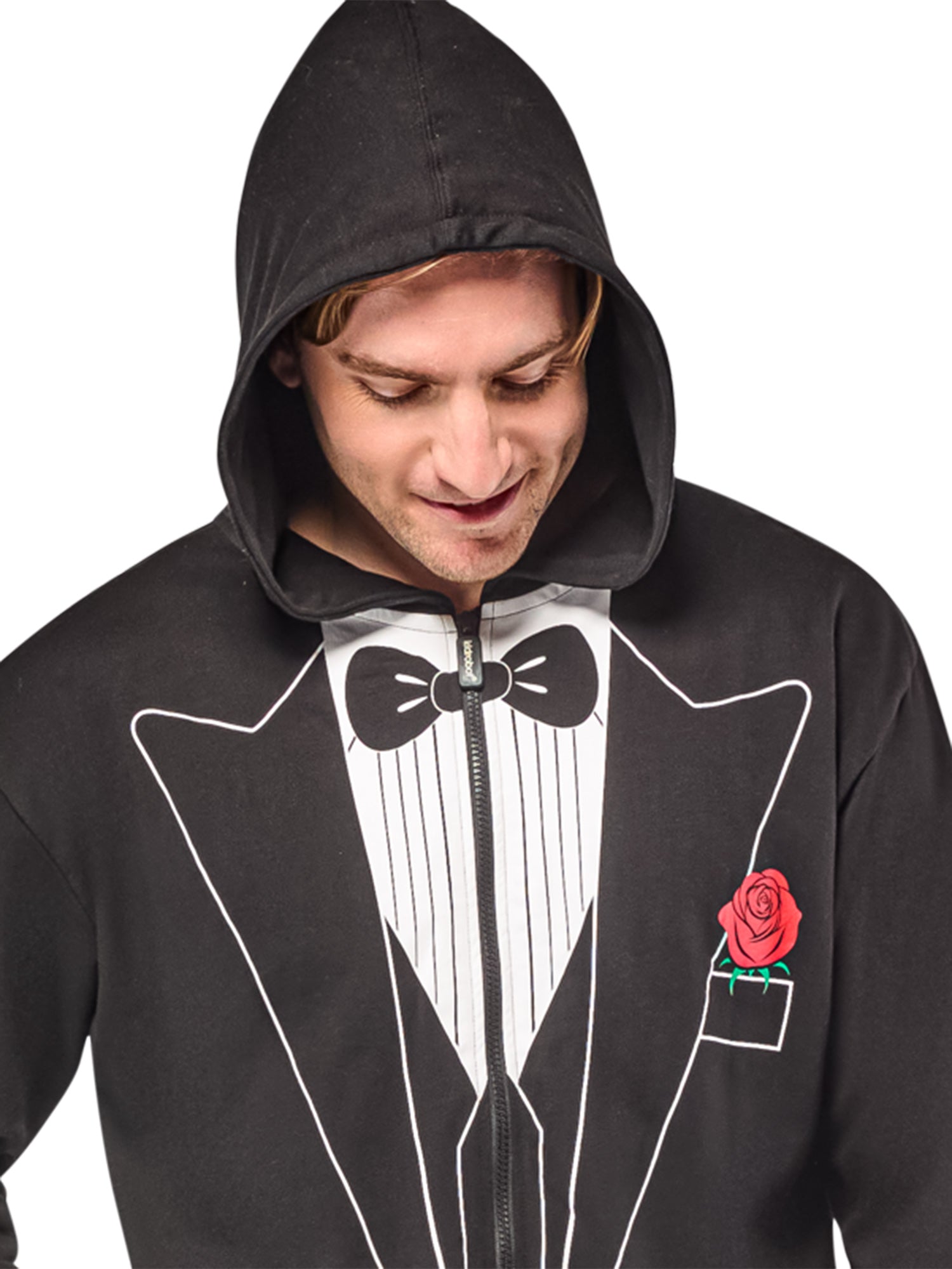 Men's Tuxedo Zipsters Costume - costumes.com
