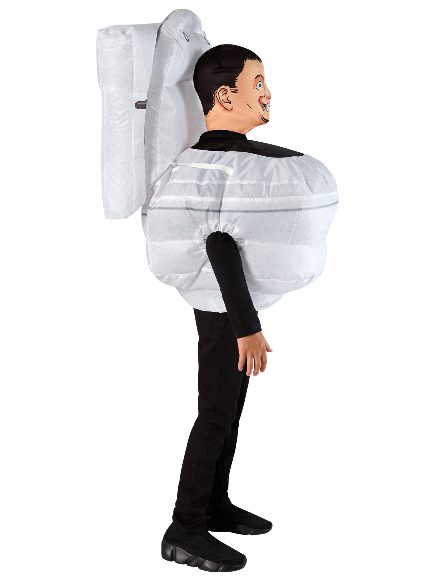 Boys' Skibidi Toilet Inflatable Hood - costumes.com