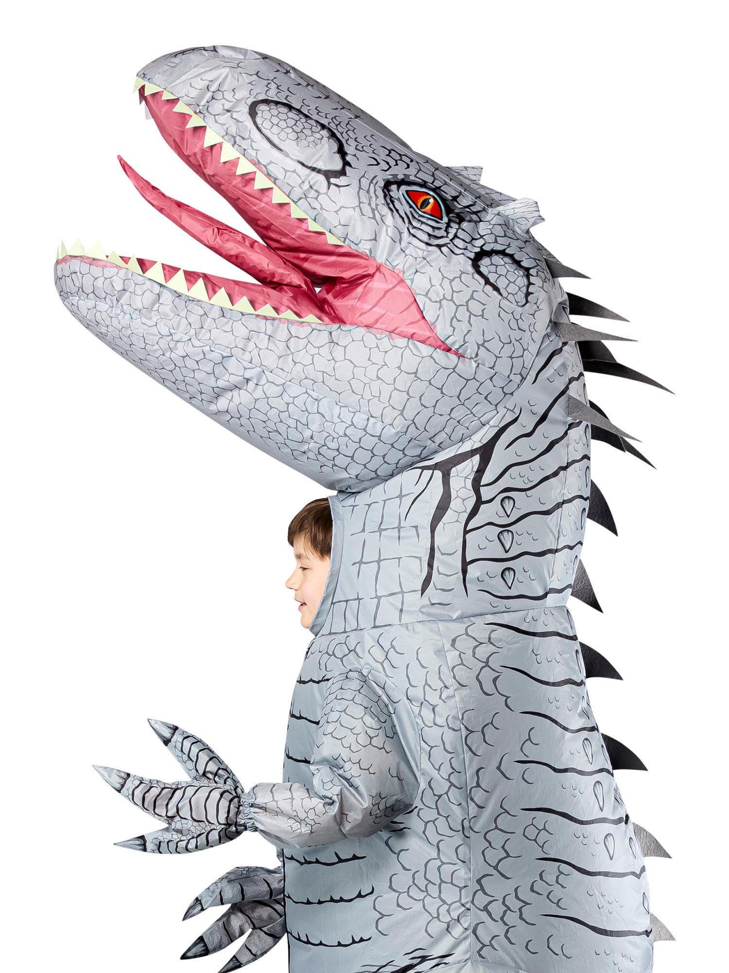Kids' Jurassic World Rebirth Indominus Rex Inflatable Costume - costumes.com