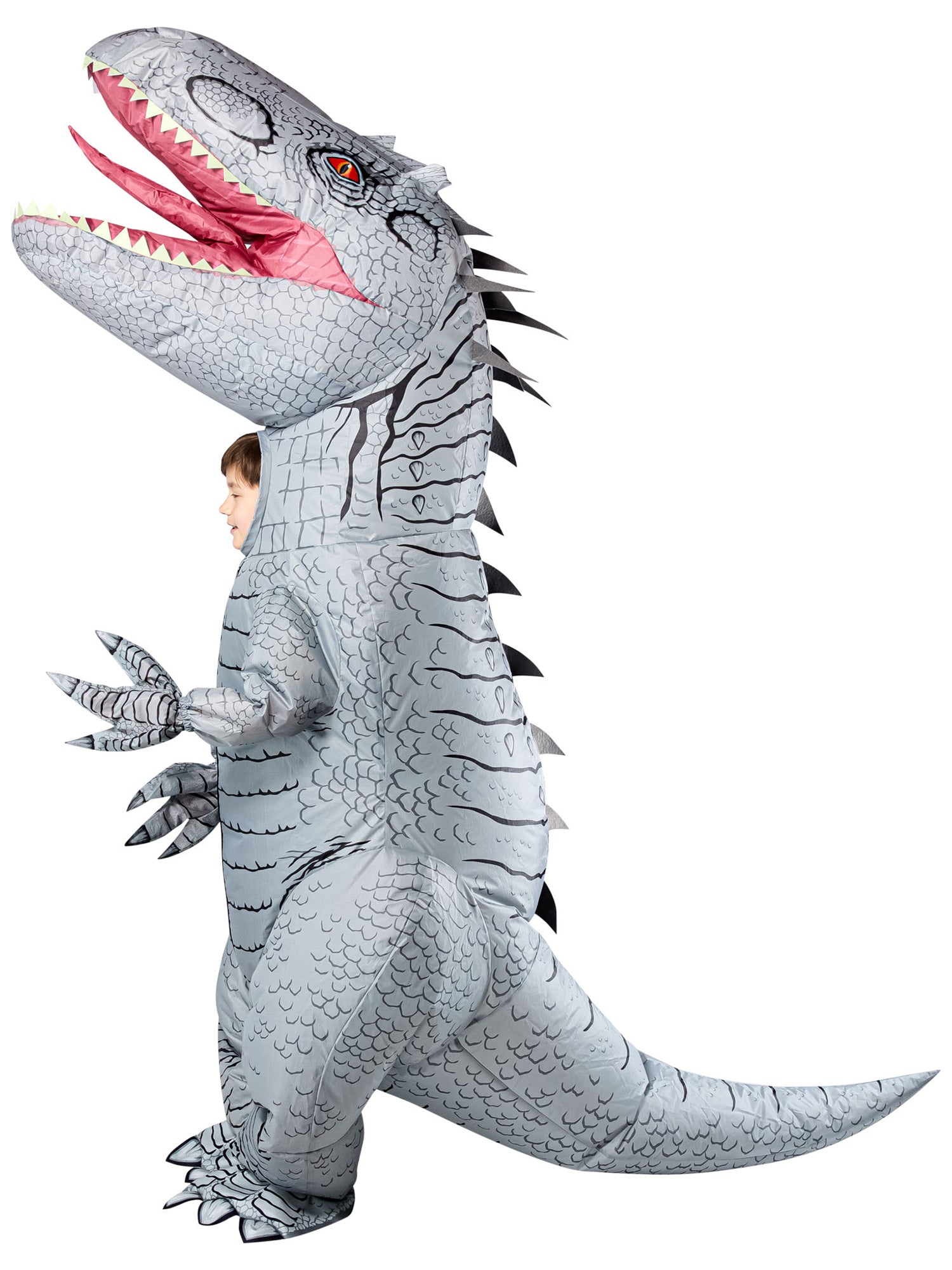 Kids' Jurassic World Rebirth Indominus Rex Inflatable Costume - costumes.com