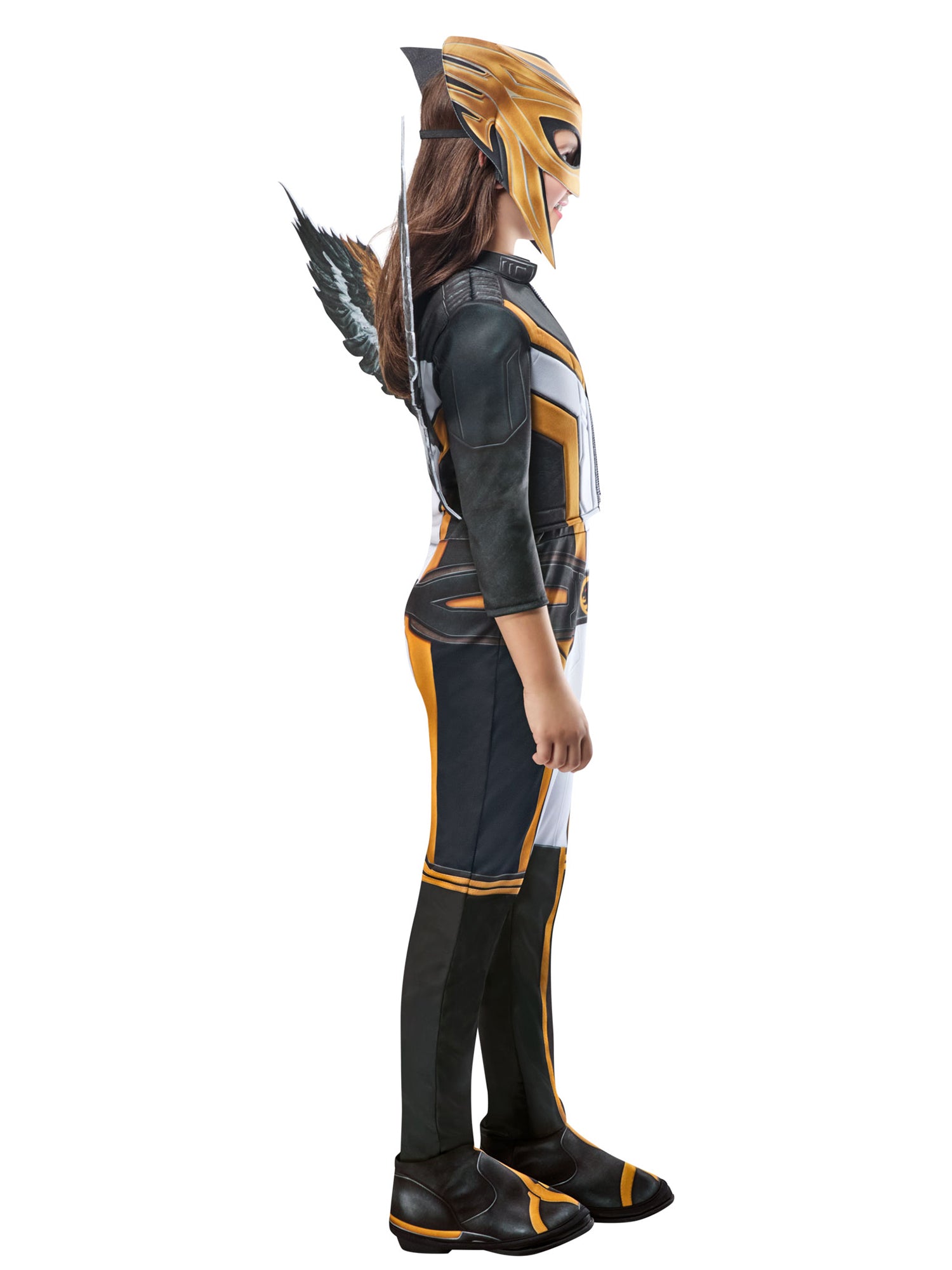 Girls' Superman Movie Hawk Girl Costume - Deluxe - costumes.com