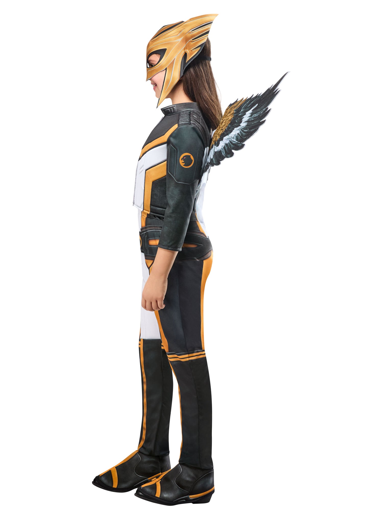 Girls' Superman Movie Hawk Girl Costume - Deluxe - costumes.com