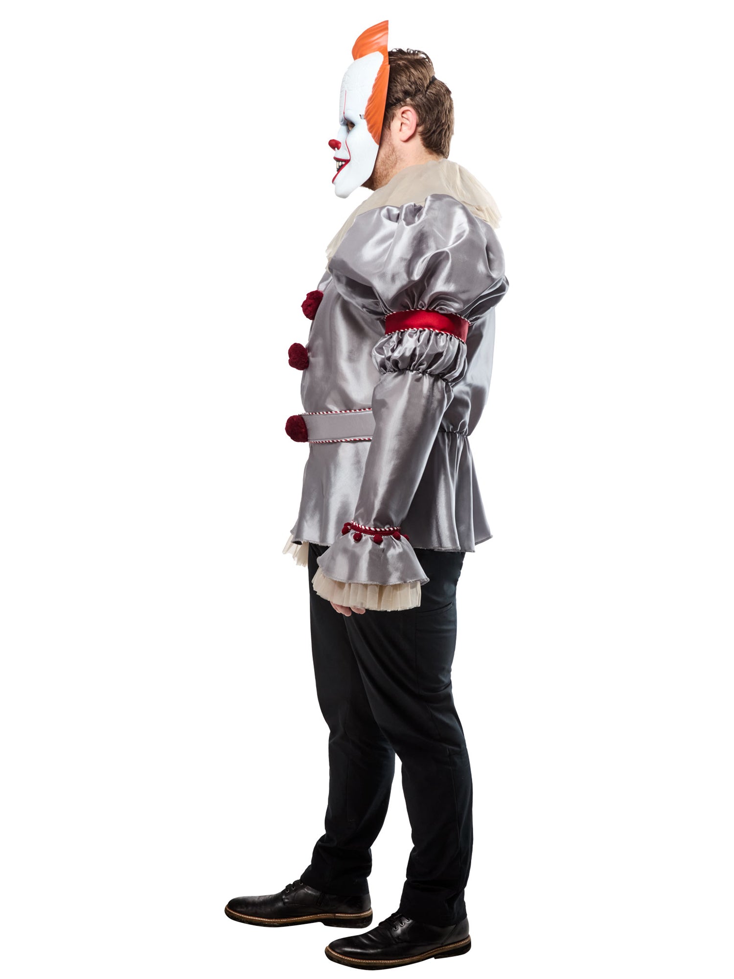 Men's Big and Tall It 2017 Pennywise Costume with Mask - costumes.com