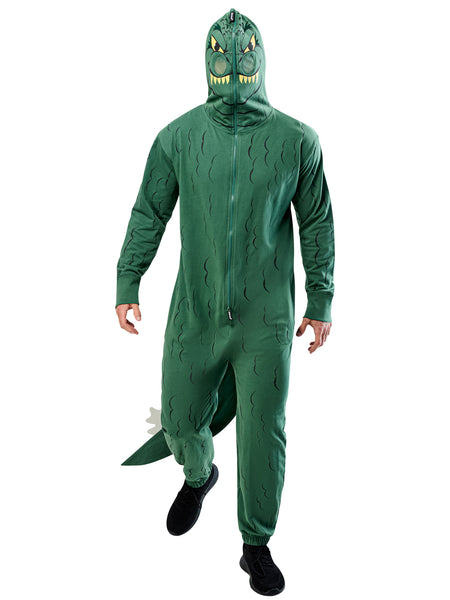 Men's Godzilla Classic Zipsters Hooded Costume