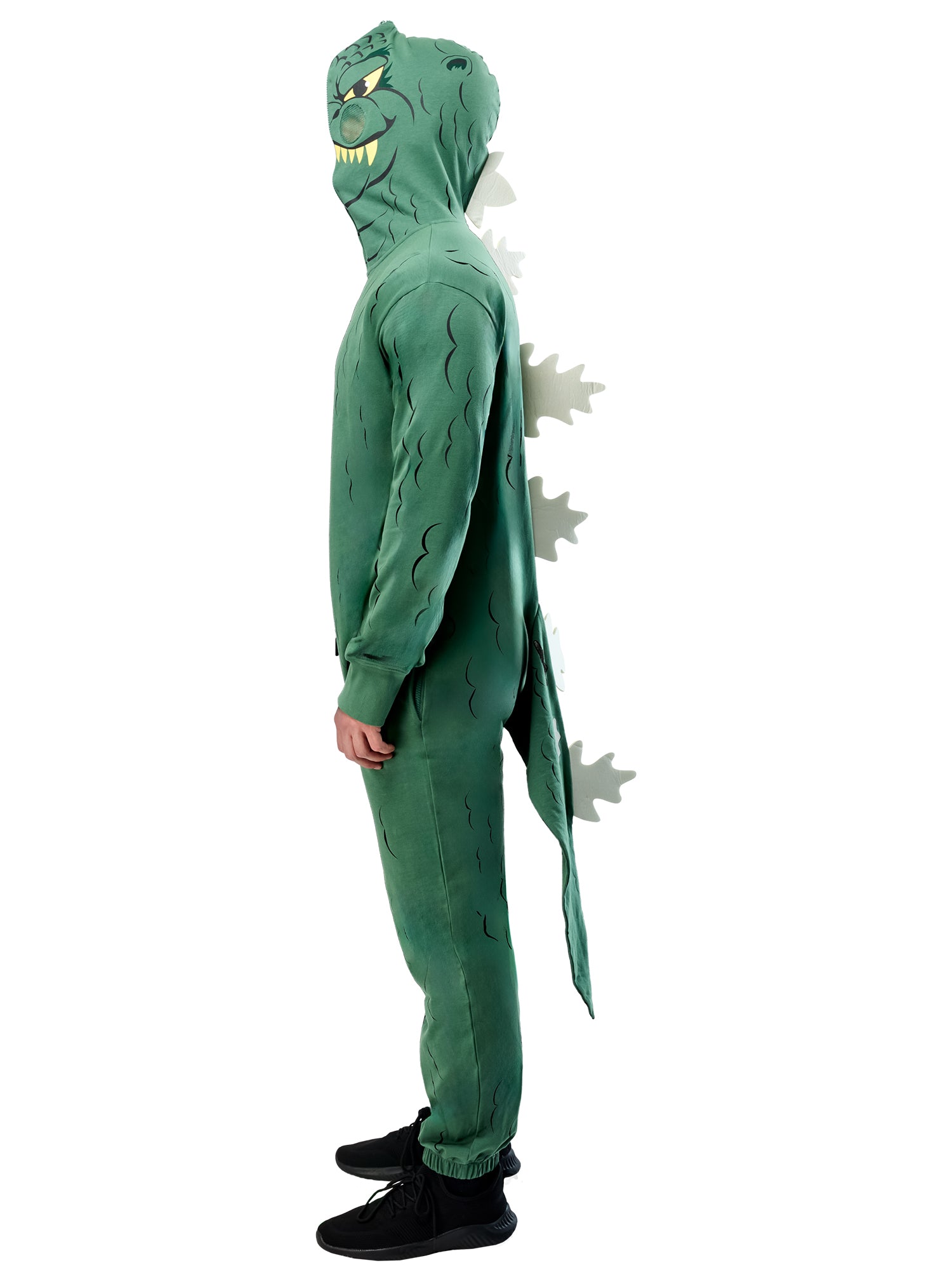 Men's Godzilla Classic Zipsters Hooded Costume - costumes.com