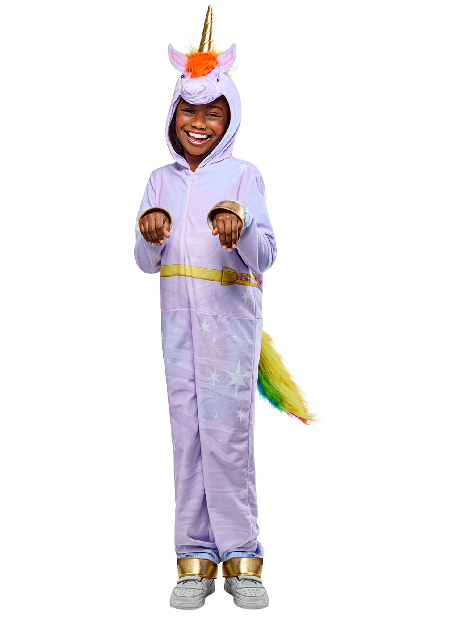 Girls' Unicorn Academy Wildstar Zipsters Costume - costumes.com